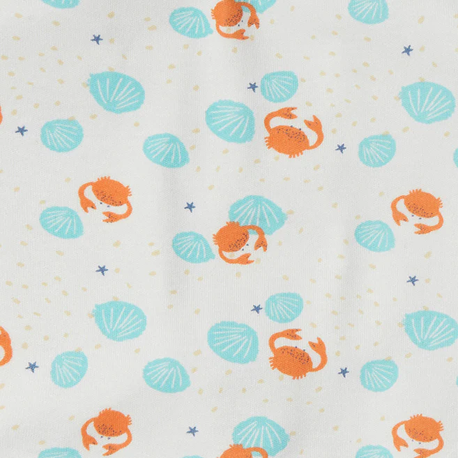 Crab & Shell Frill T-Shirt & Leggings Outfit - Image 2