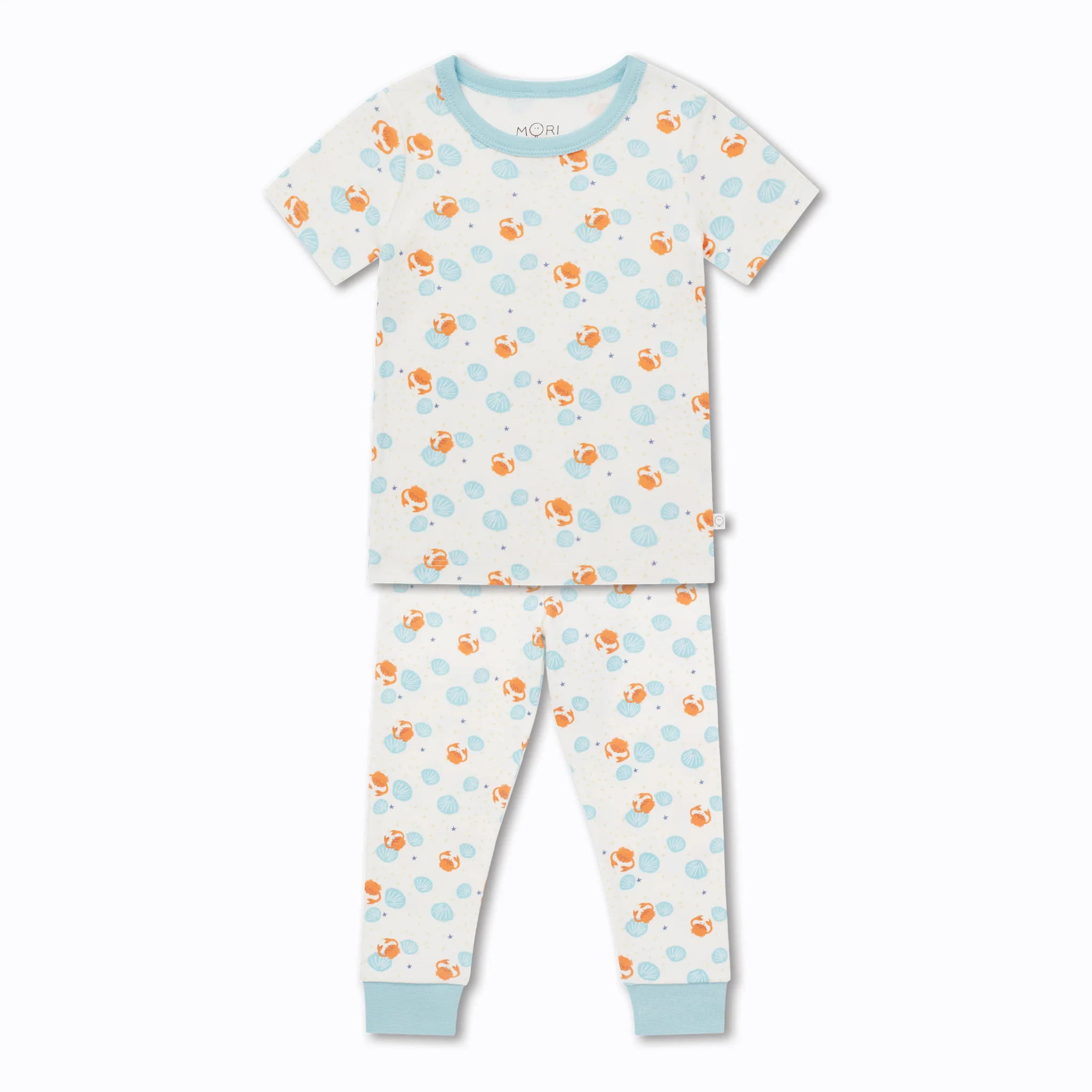 Crab & Shell Short Sleeve Pyjamas - Image 2