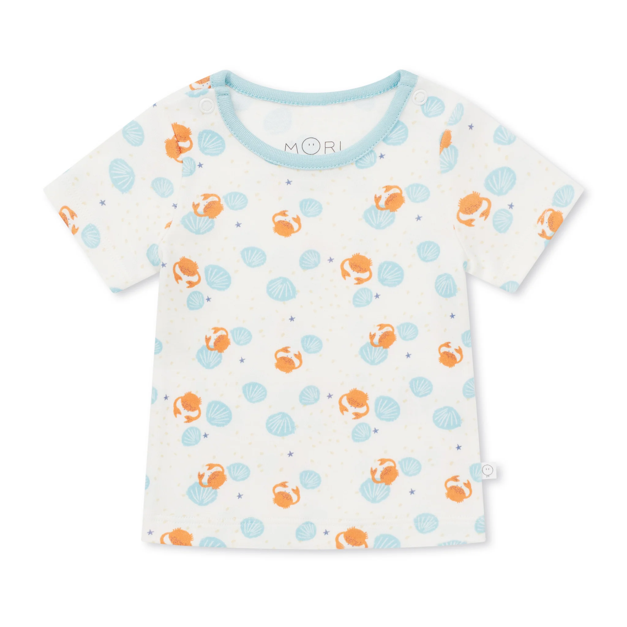 Crab & Shell Short Sleeve Pyjamas - Image 4