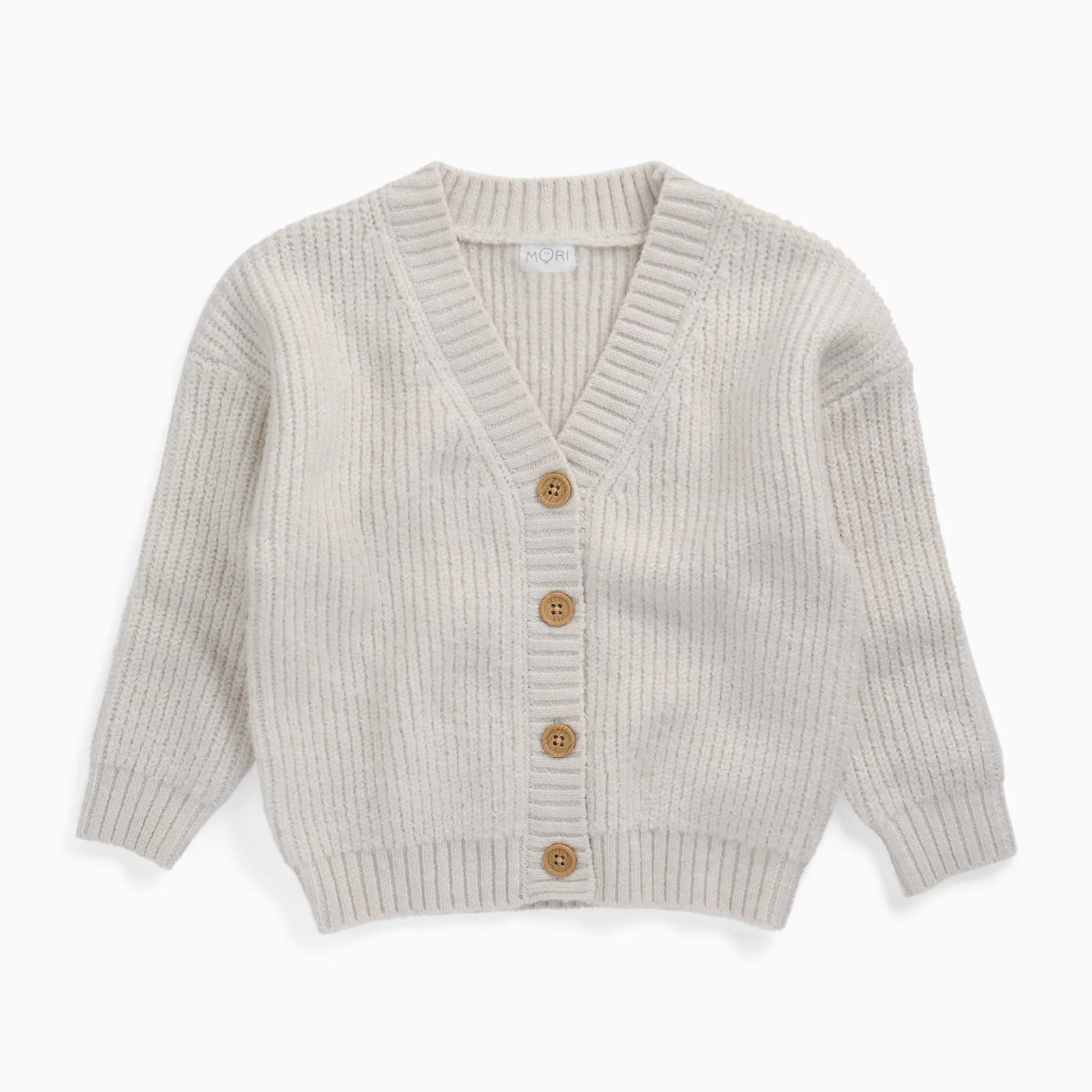 Cream Chunky Cardigan - Image 2