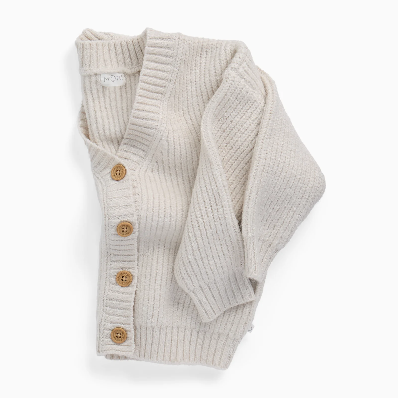 Cream Chunky Cardigan - Image 3