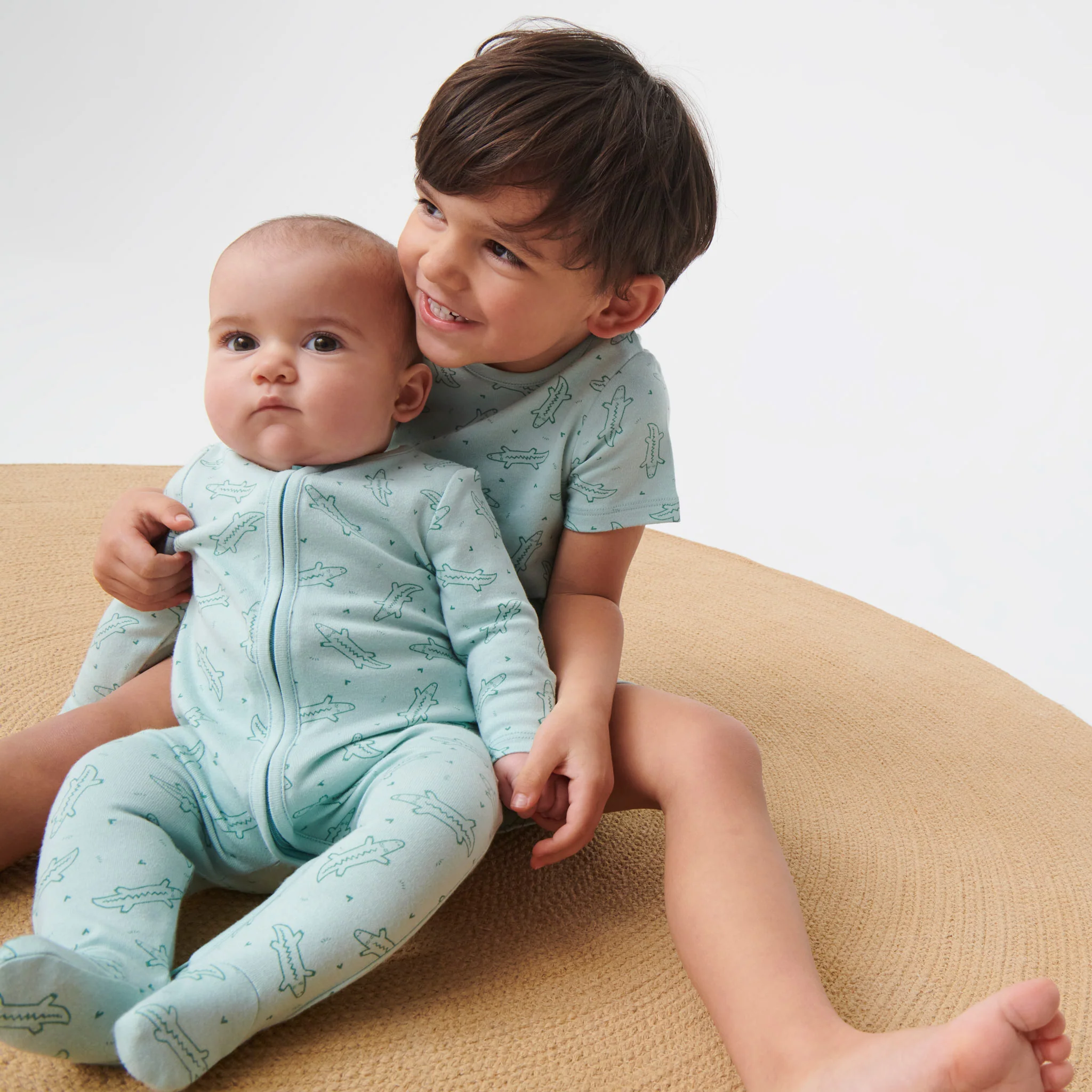 Crocodile Clever Zip Sleepsuit 4 Pack - Image 6