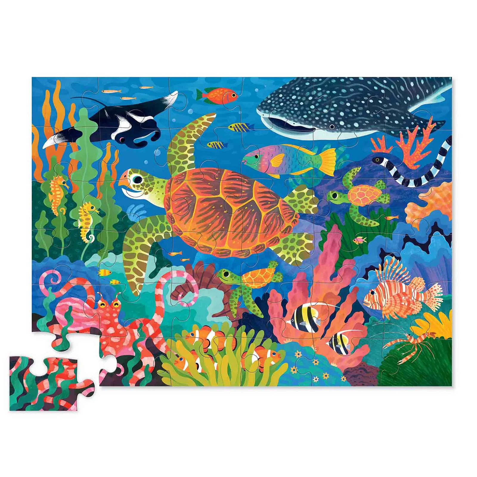 Crocodile Creek 36 Piece Puzzle Sea Turtle - Image 2