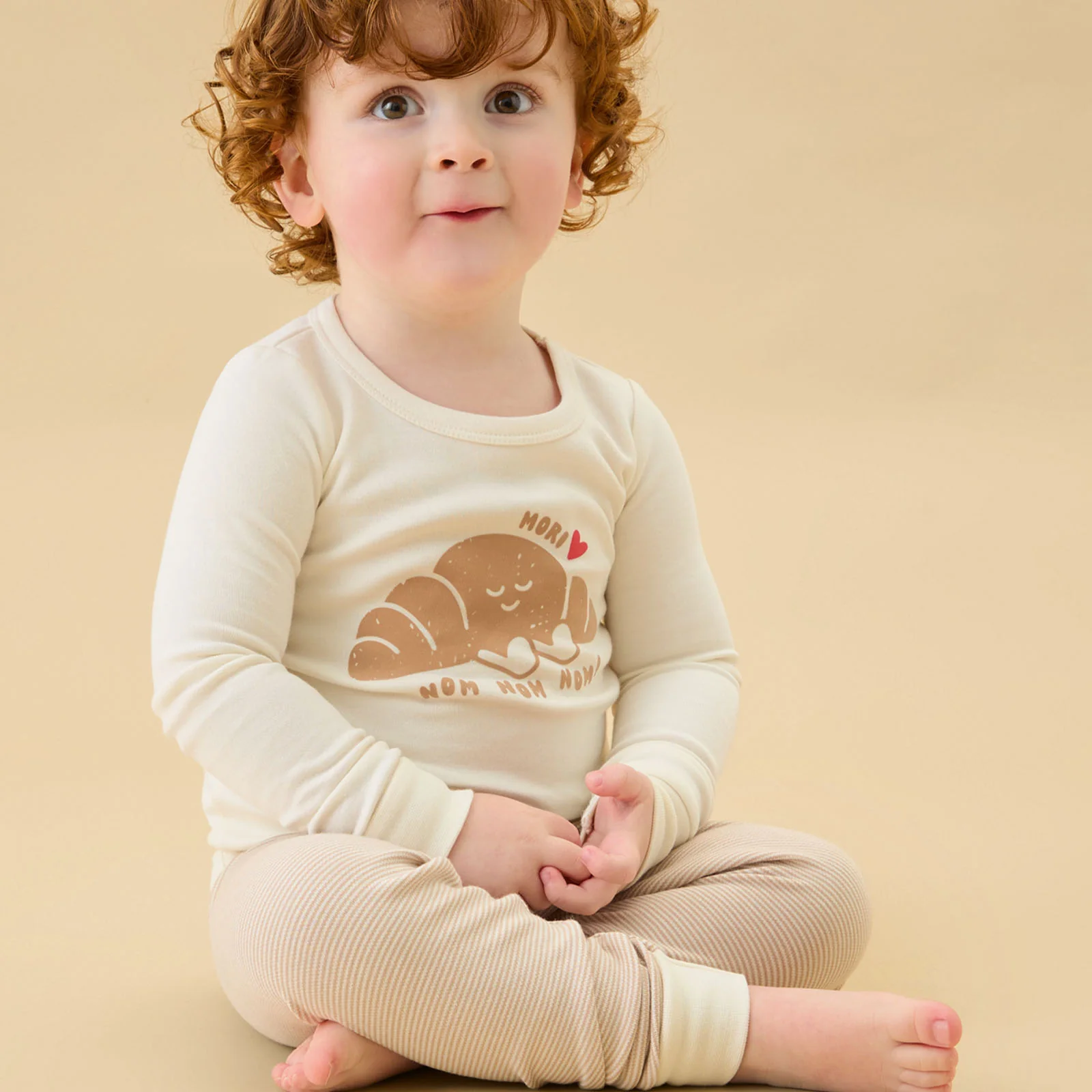Croissant Time & Petit Croissant Pyjamas 2 Pack - Image 2