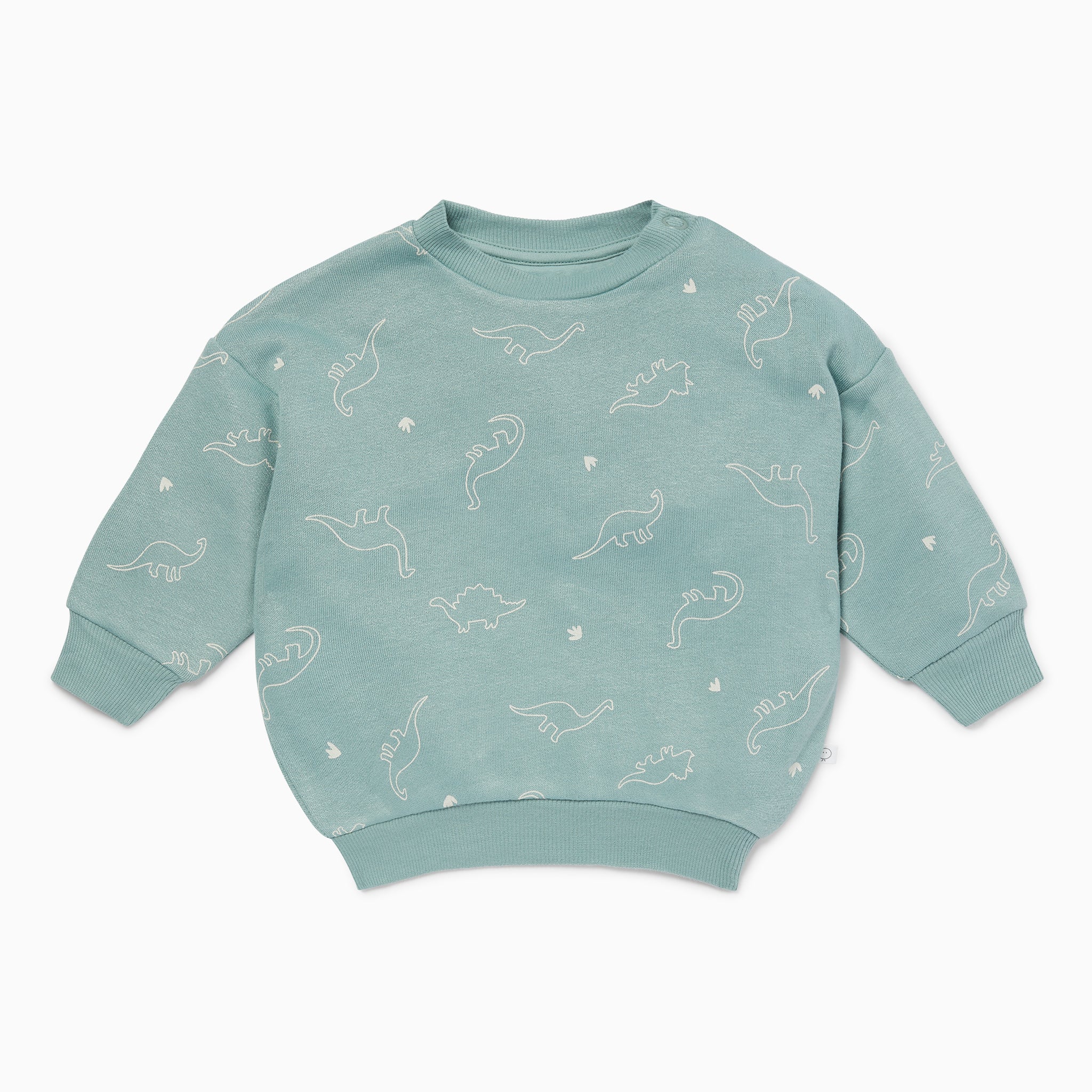 Dino Print Sweatshirt & Joggers Outfit - Image 4
