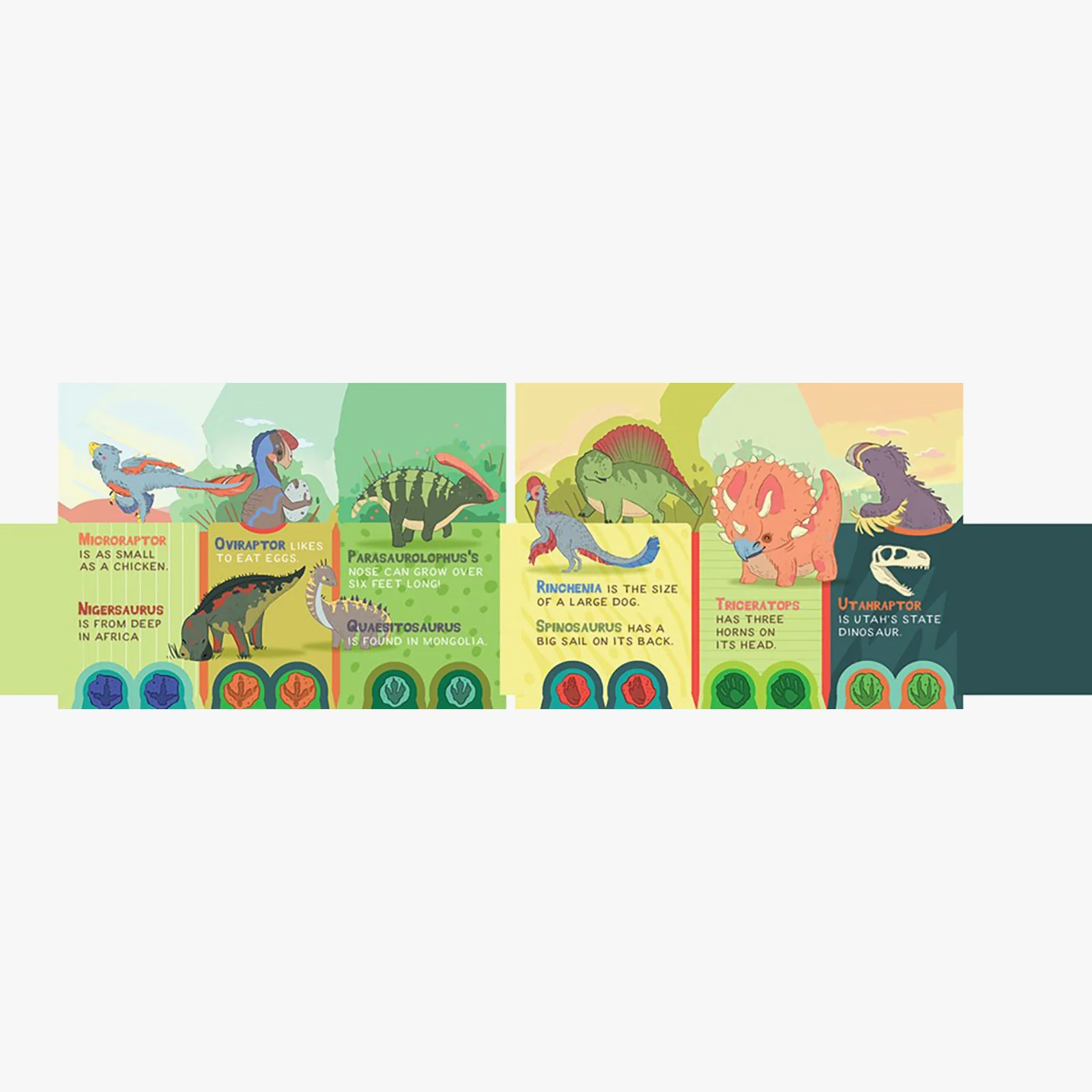 Dino Train Fold-Out Children's Book - Image 3
