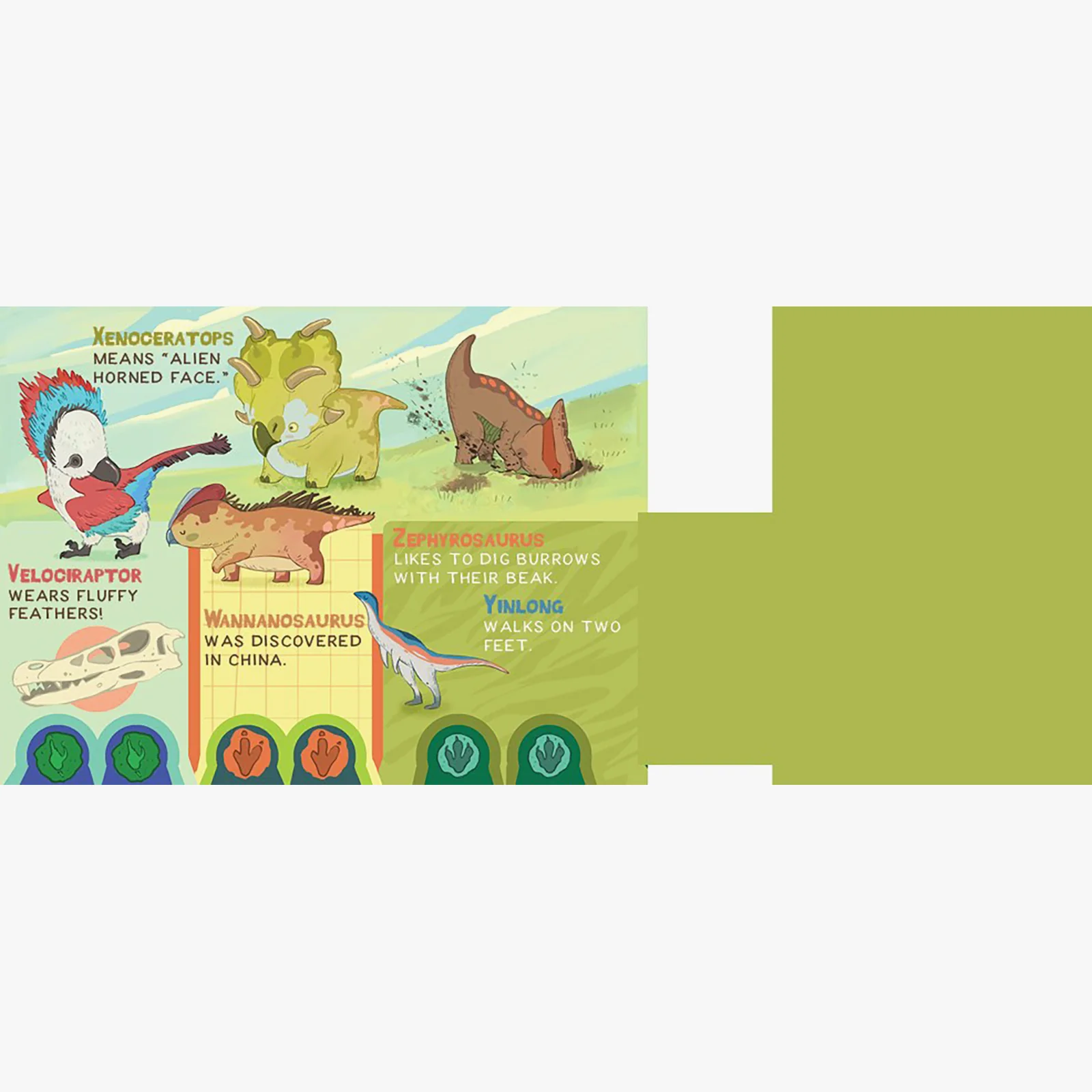 Dino Train Fold-Out Children's Book - Image 4