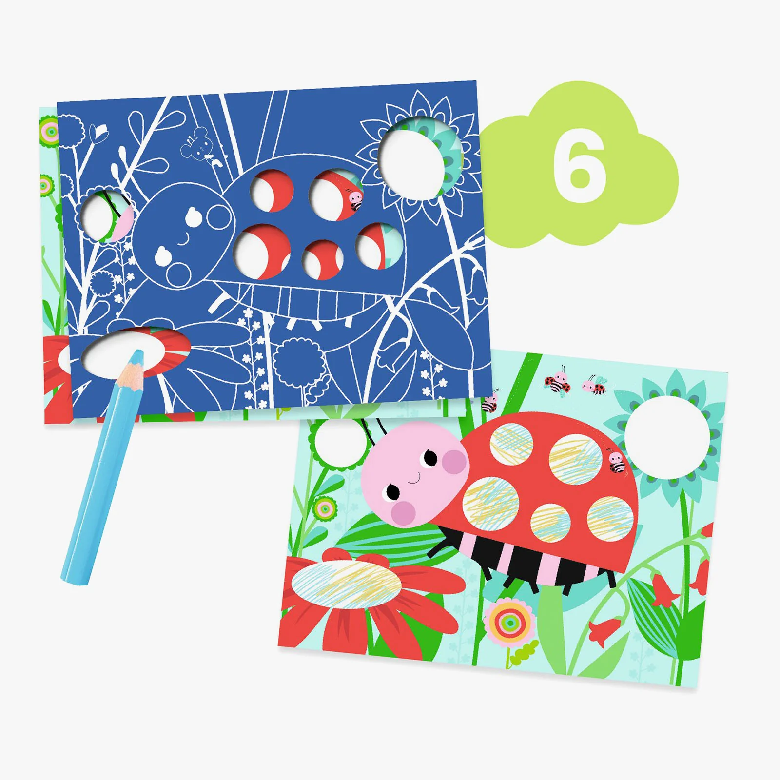 Djeco 6 Crafts Activity Pack The Mouse and His Friends - Image 7