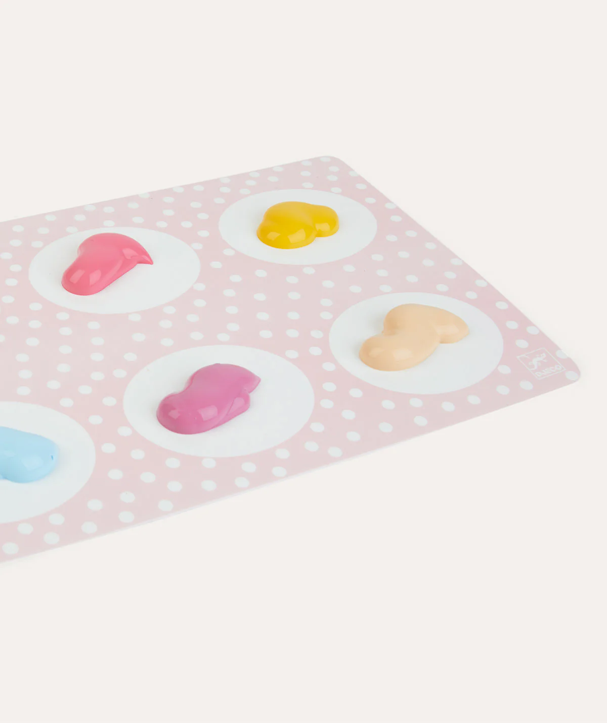 Djeco 6 Finger Paint Tubes Sweet - Image 2