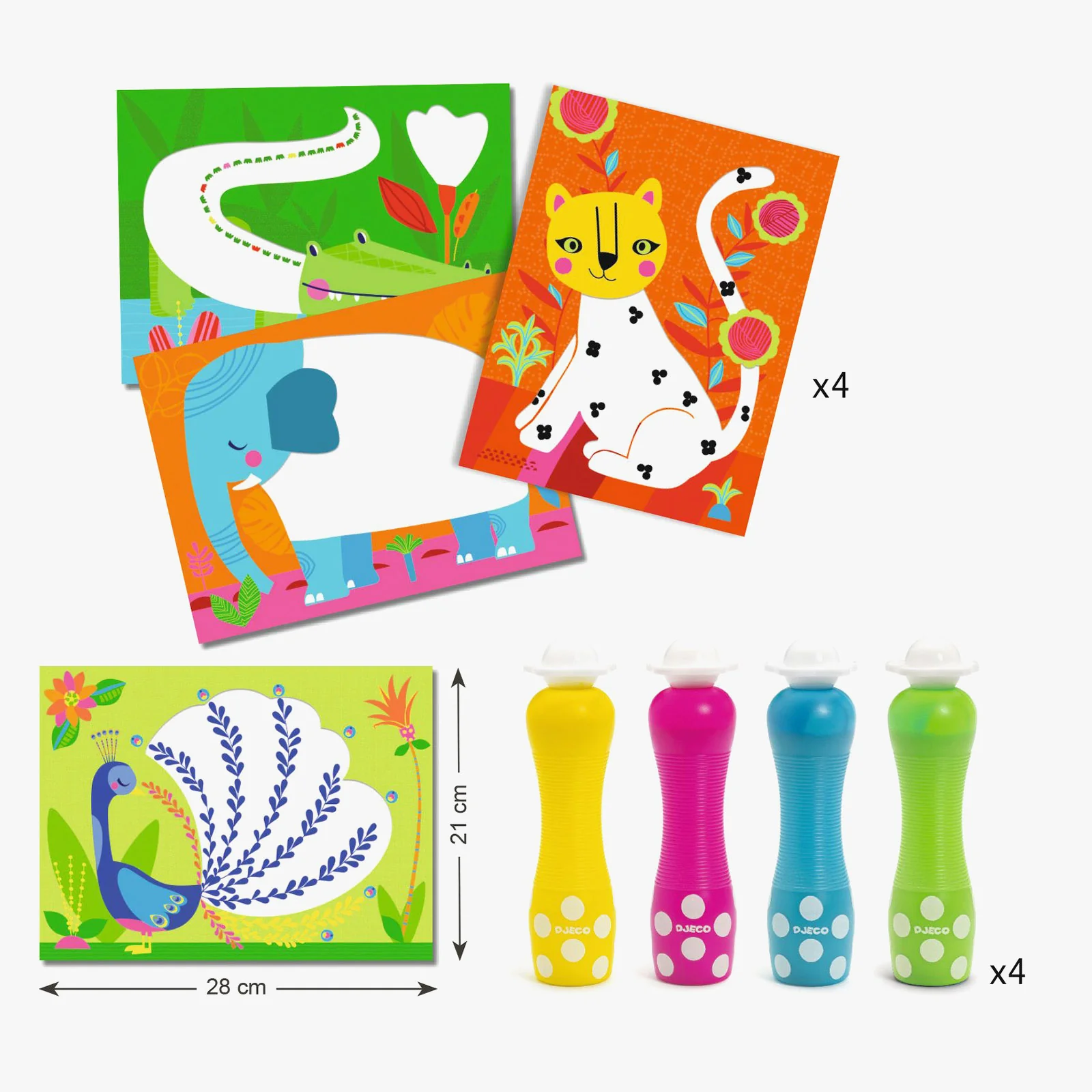 Djeco All about the dots art kit - Image 3