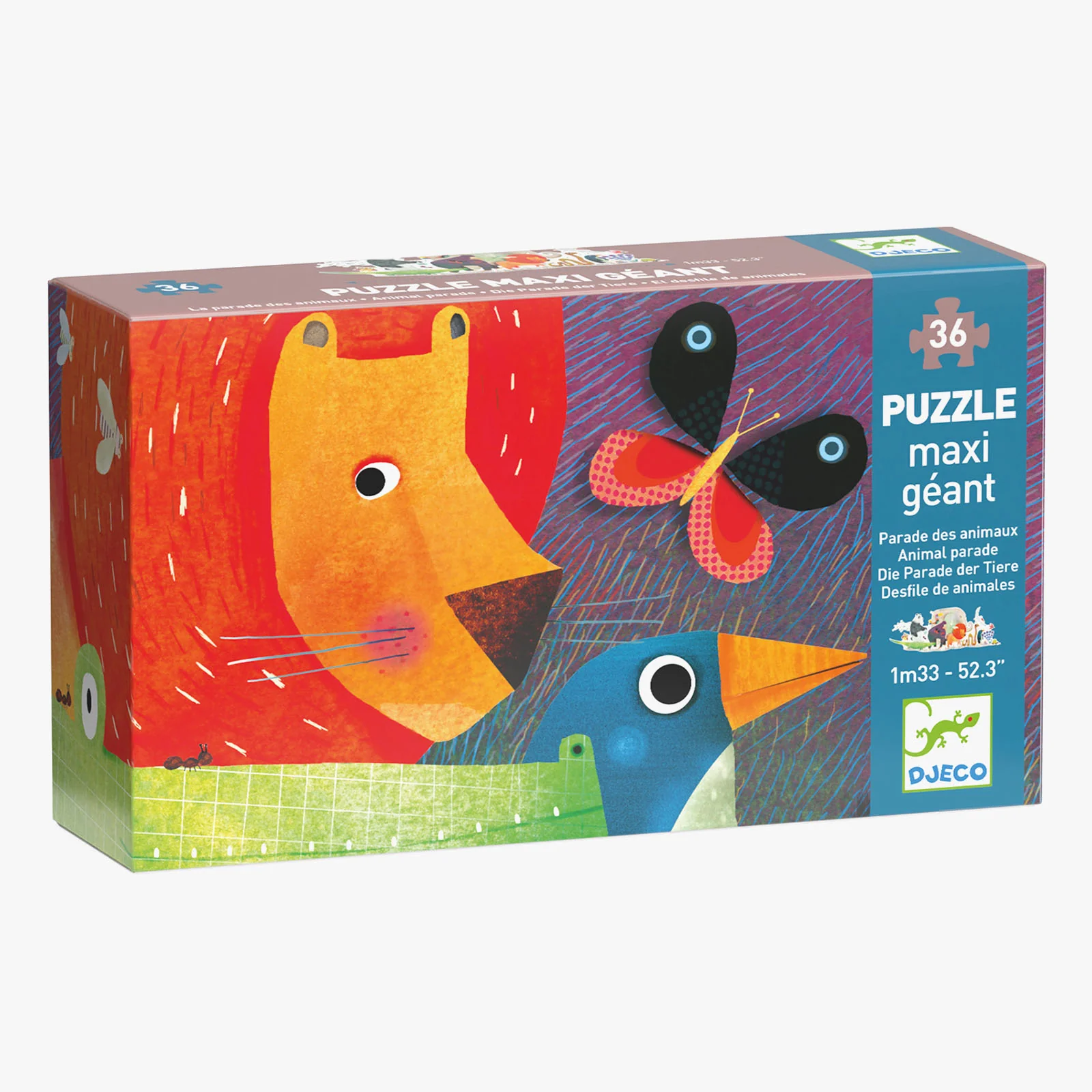 Djeco Animal Parade Puzzle 36 Piece - Image 2