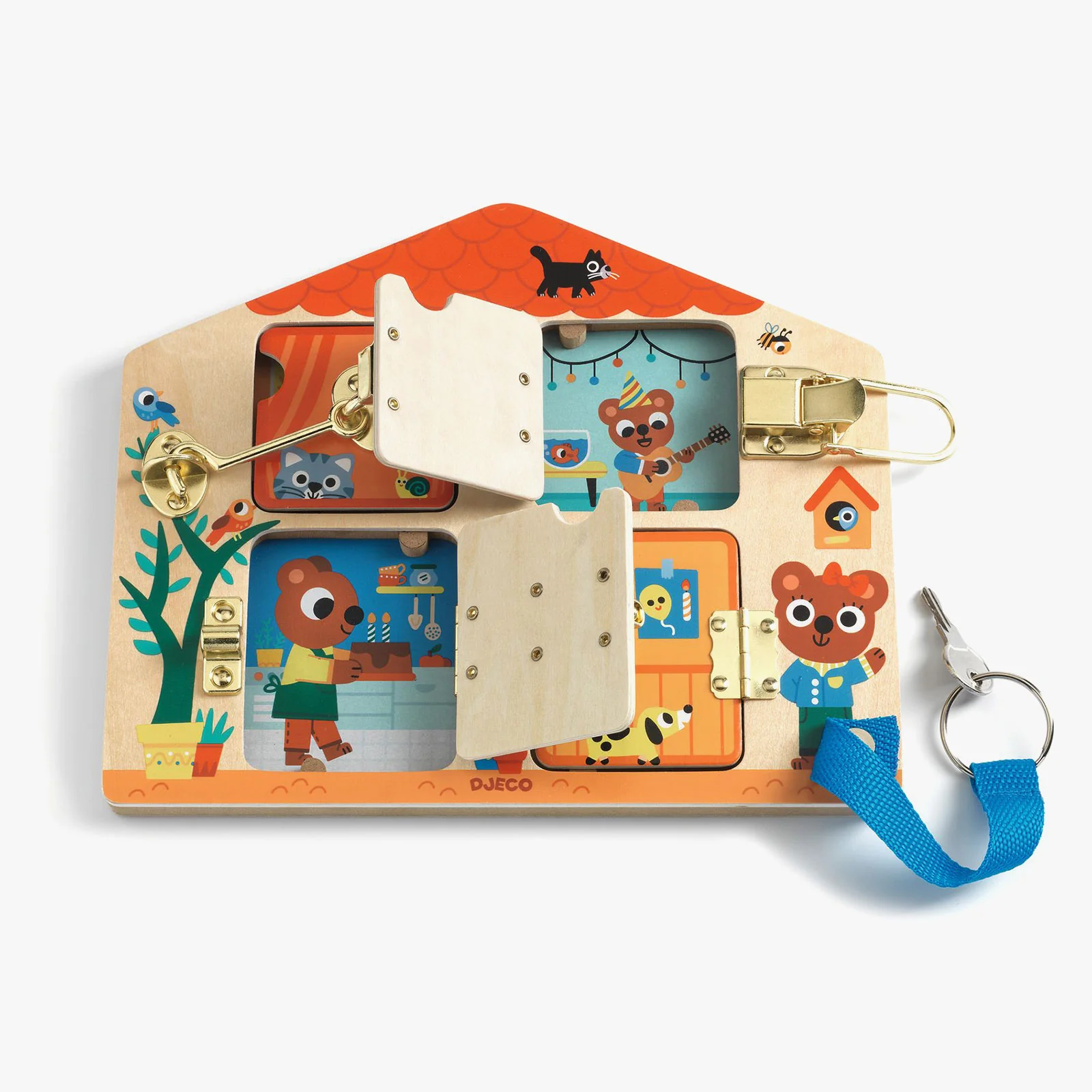 Djeco Cabanalock Puzzle - Image 2