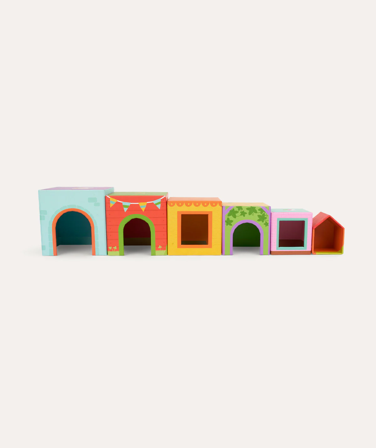 Djeco Farm Animals Stacking Blocks - Image 3