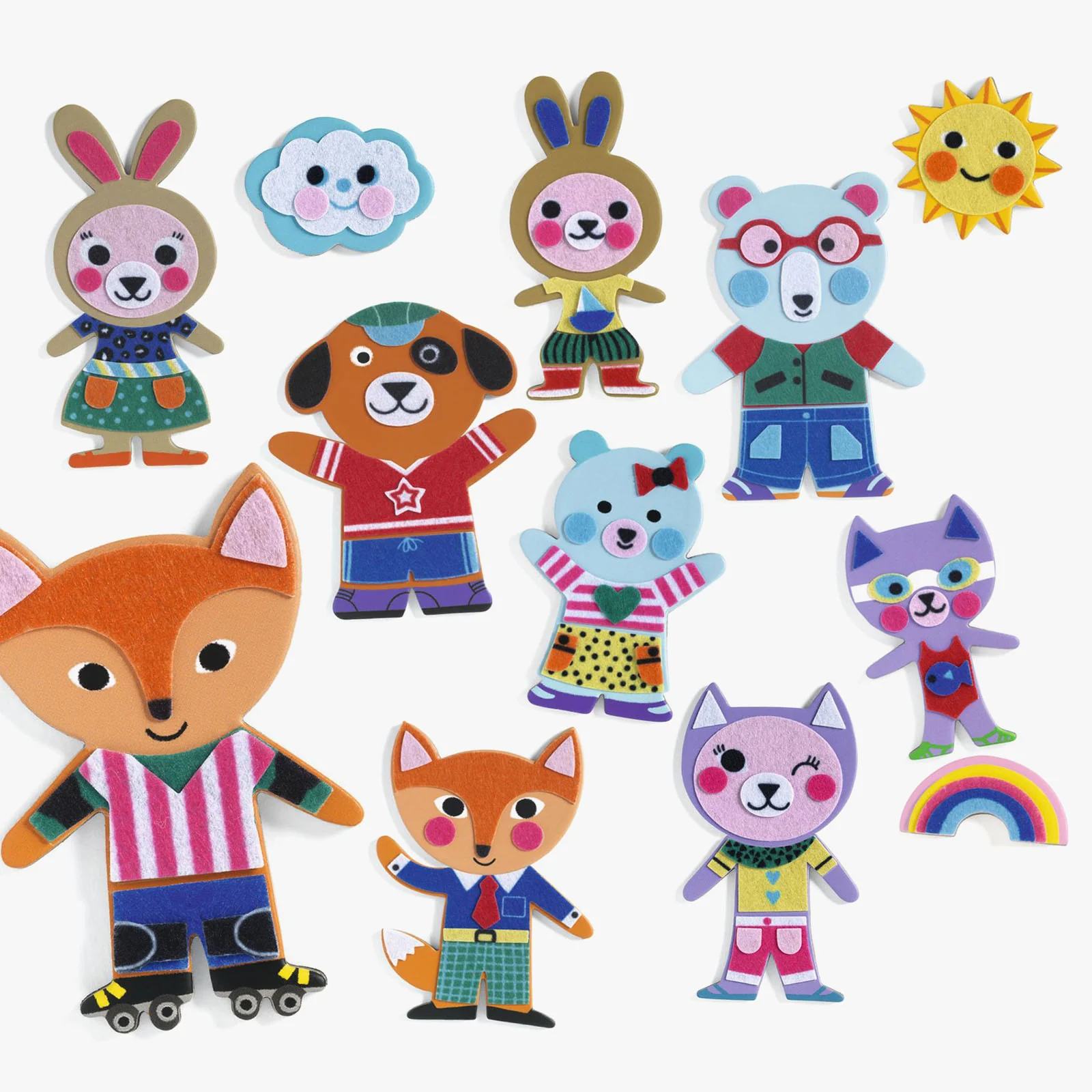 Djeco Funky Family Magnet Craft Kit - Image 3