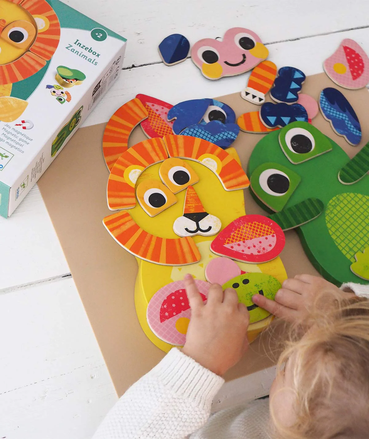 Djeco Magnetic Animals Zanimals - Image 2