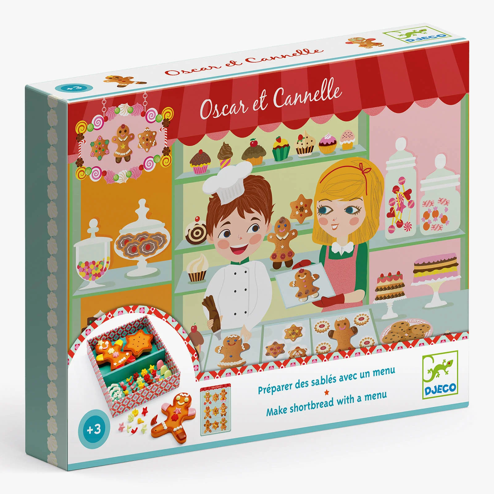 Djeco Oscar and Cannelle Gingerbread Set