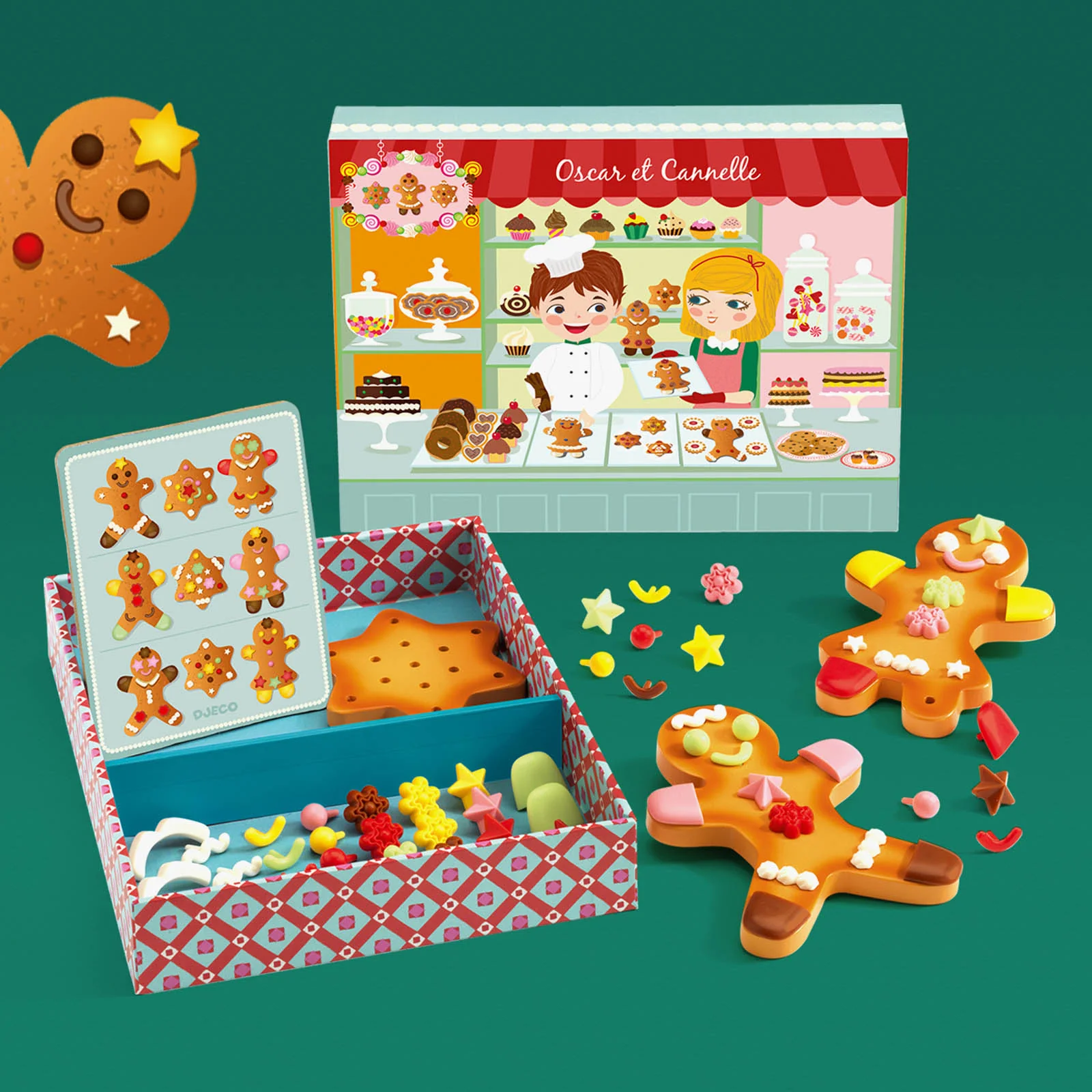 Djeco Oscar and Cannelle Gingerbread Set - Image 6