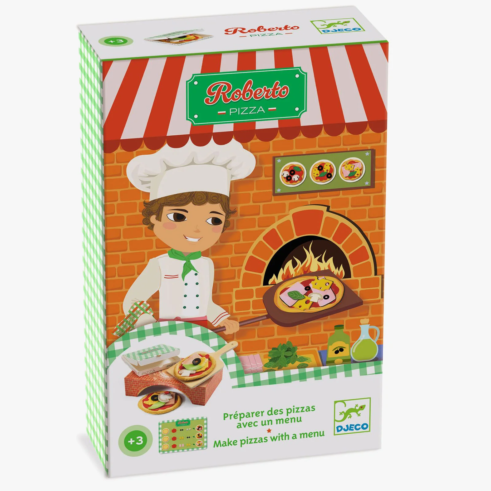 Djeco Roberto Pizza Set - Image 5