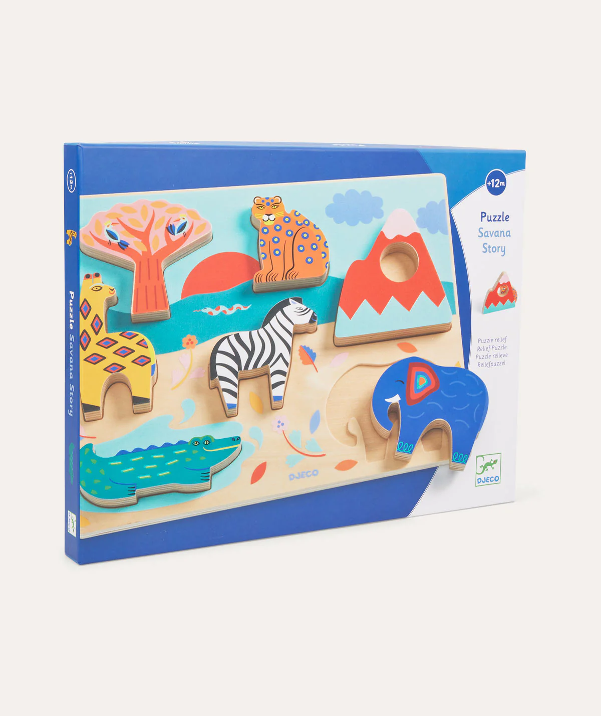 Djeco Savana Story Puzzle Play Set - Image 4