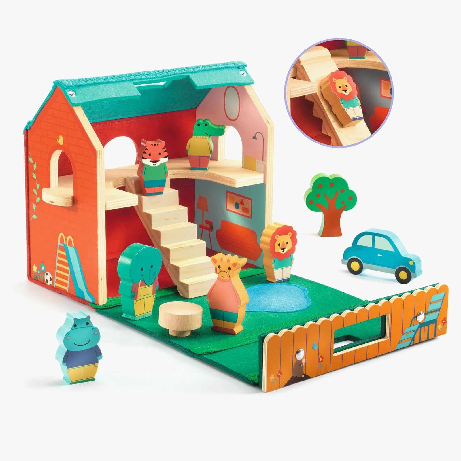 Djeco SoftiHouse Portable Play House - Image 3