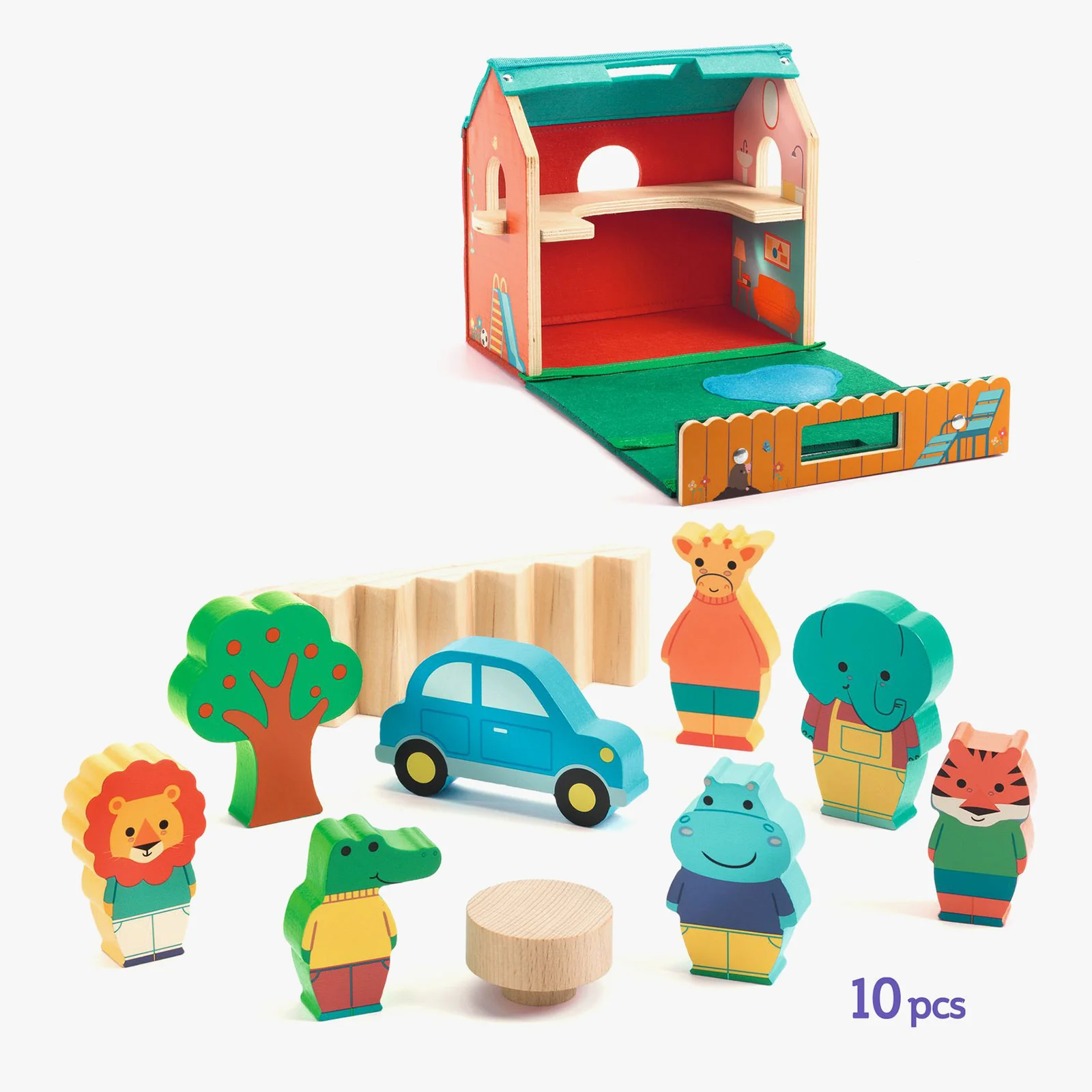 Djeco SoftiHouse Portable Play House - Image 4