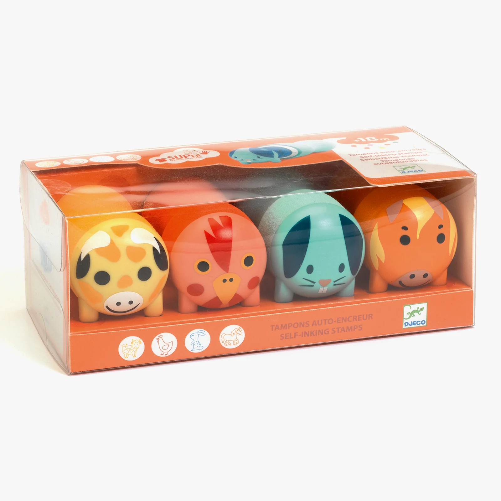Djeco Stamps for Little Ones Farm Animals