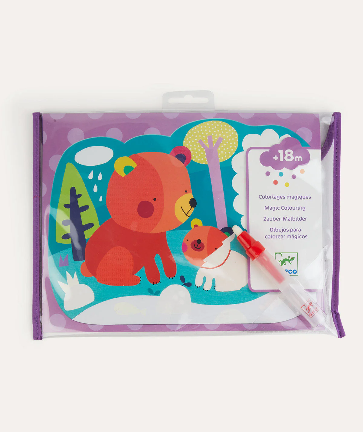 Djeco Water Painting Kit Hidden in the Woods
