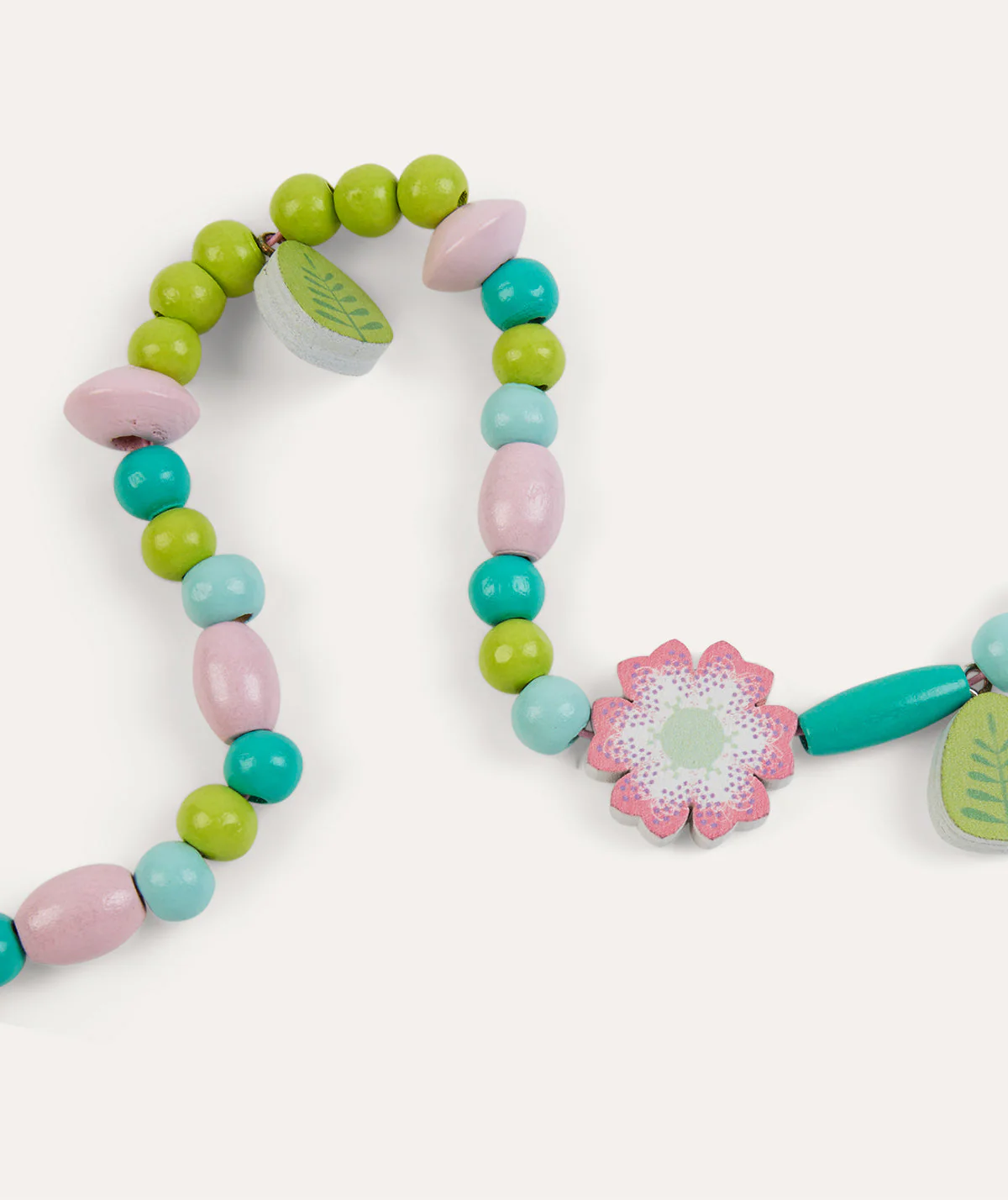 Djeco Wooden Beads, Leaves and Flowers Set - Image 4