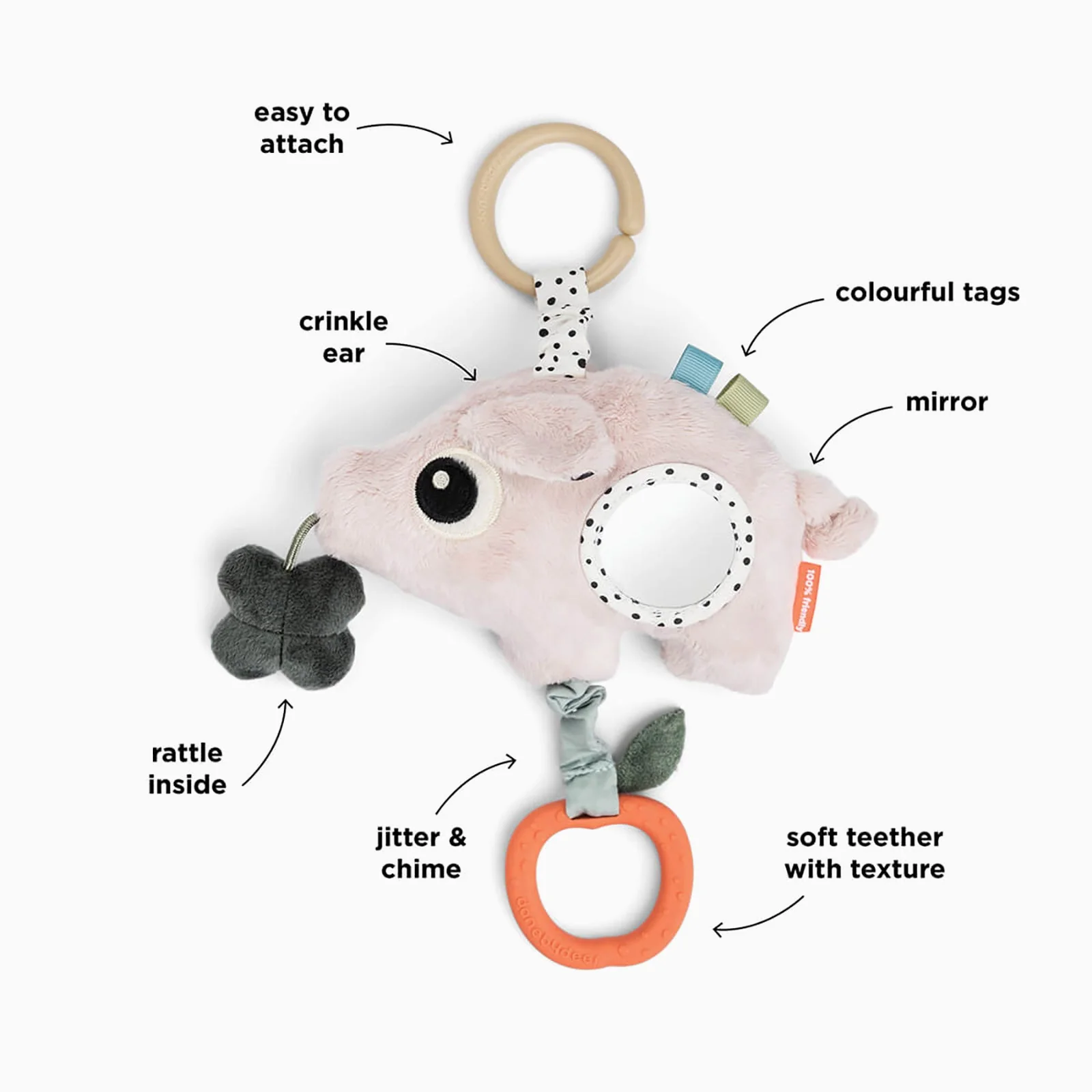 Done By Deer Activity Sensory Toy Pigee - Image 3