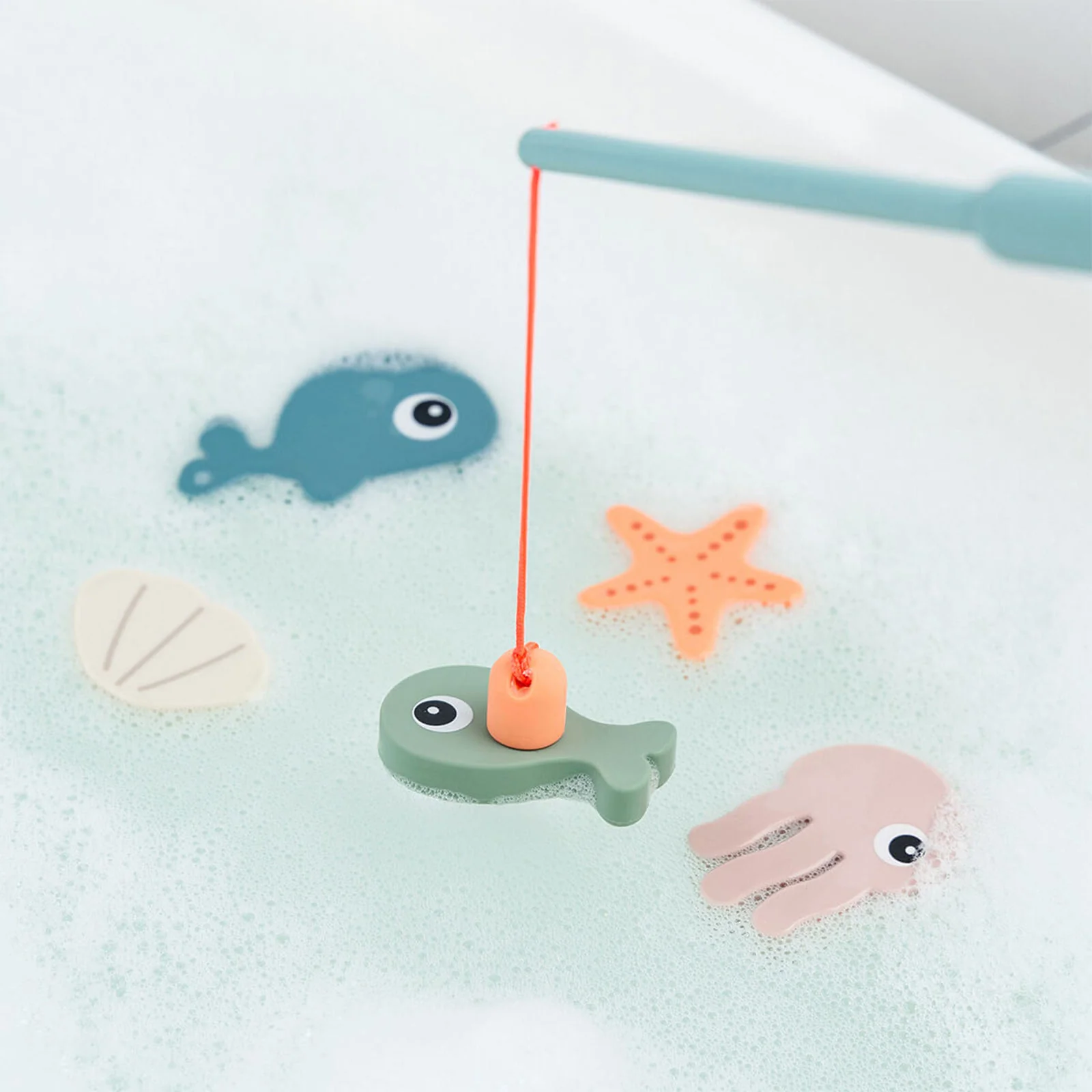 Done By Deer Bath Fishing Toy Sea Friends - Image 3