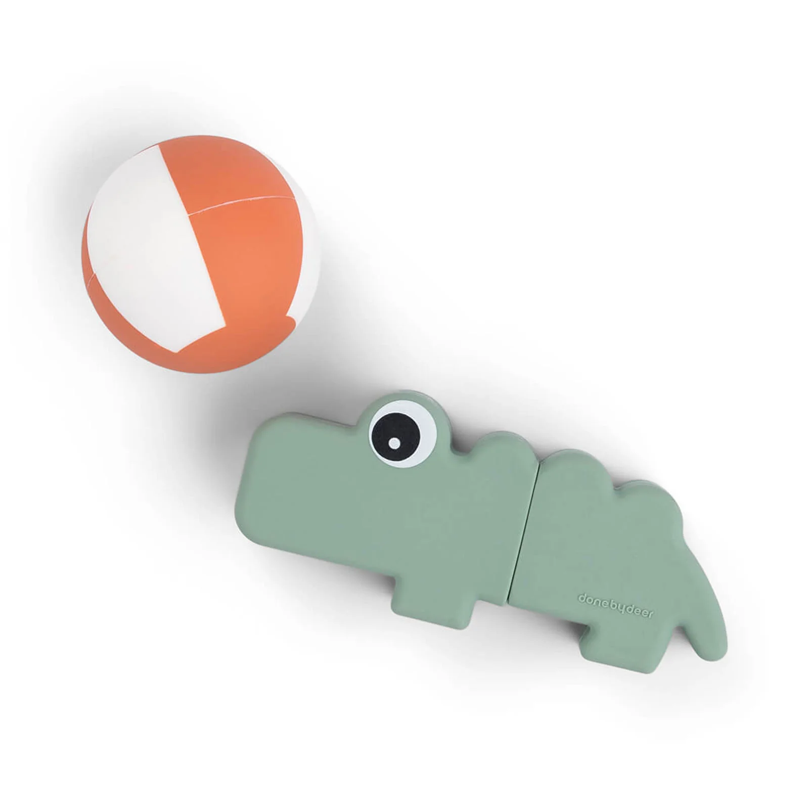 Done By Deer Bath Squirter Toy Croco Green - Image 2