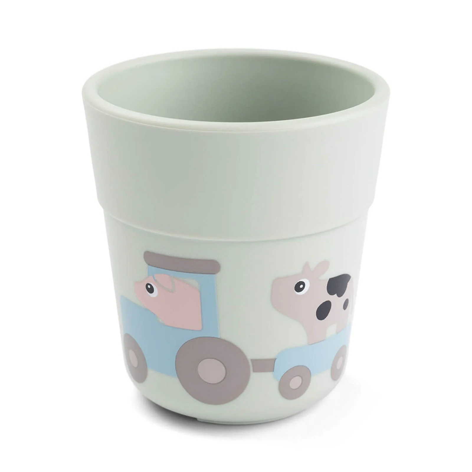 Done By Deer Foodie Dinner Set with suction Tiny Farm Green - Image 3