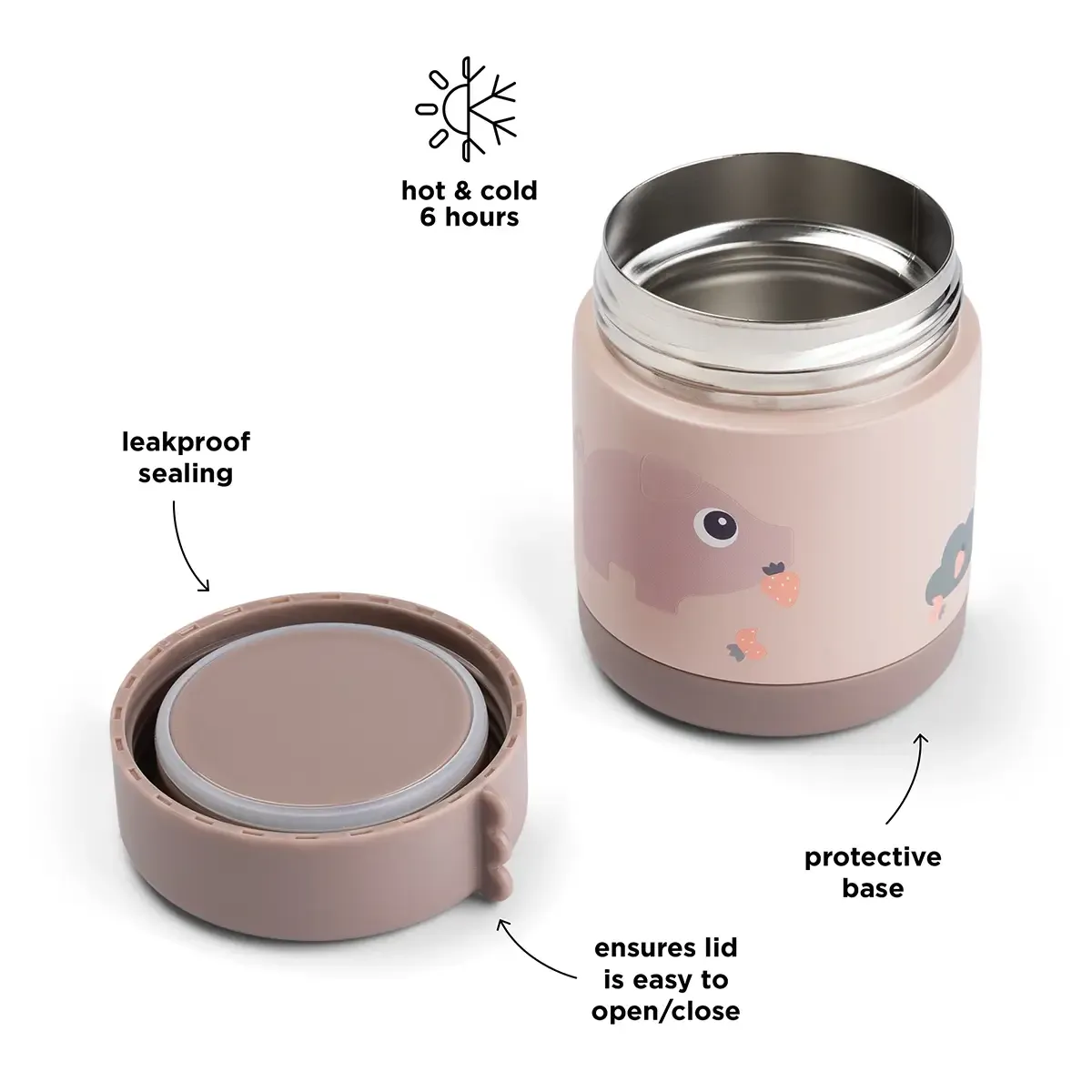 Done By Deer Insulated Food Jar 300ml - Image 7
