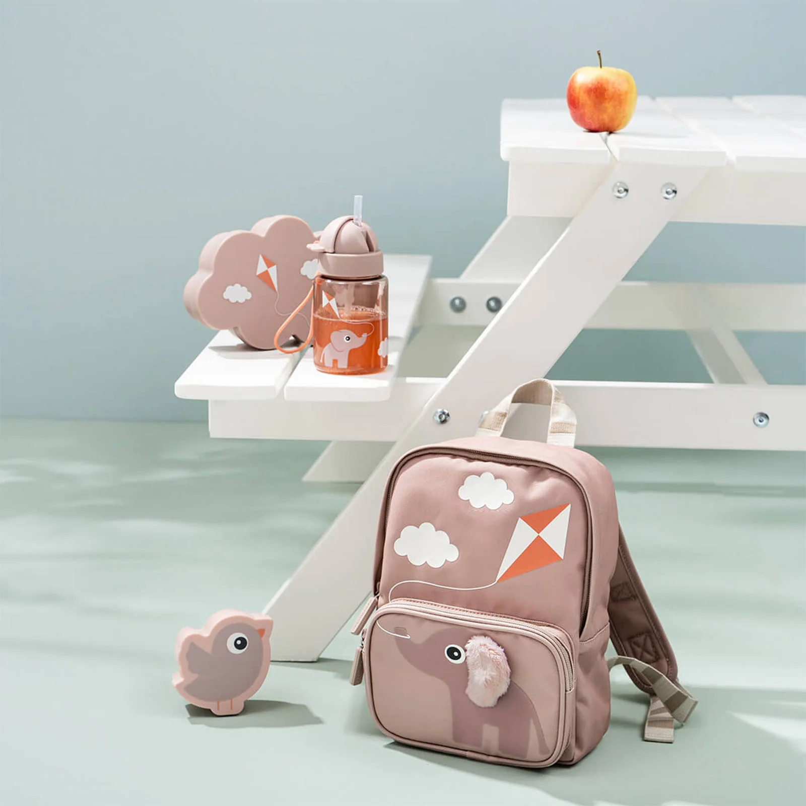 Done By Deer Kids Canvas Backpack Elphee Powder - Image 4