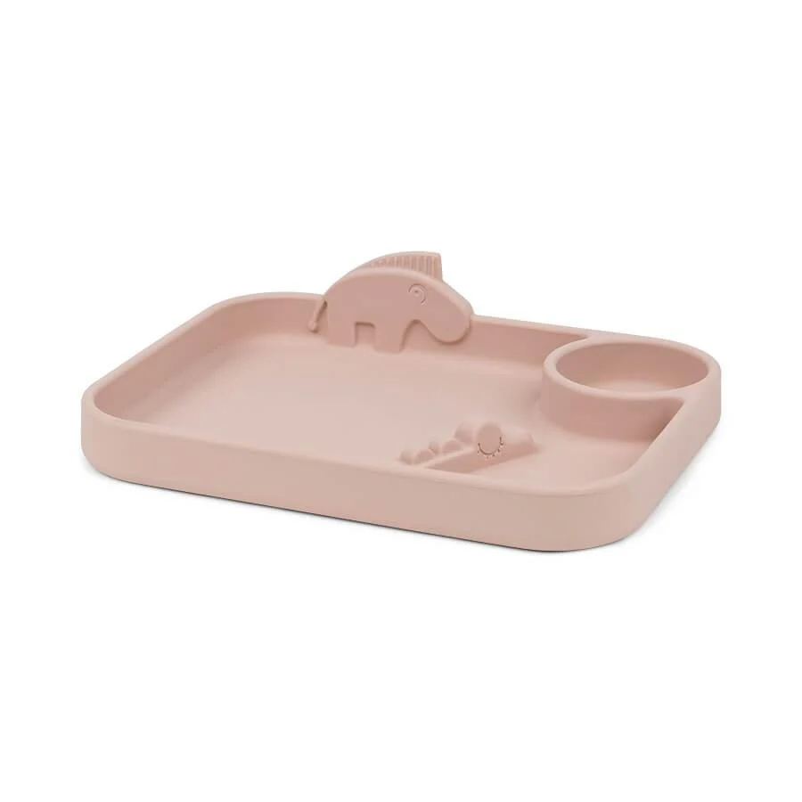 Done by Deer Silicone Peekaboo Compartment Plate