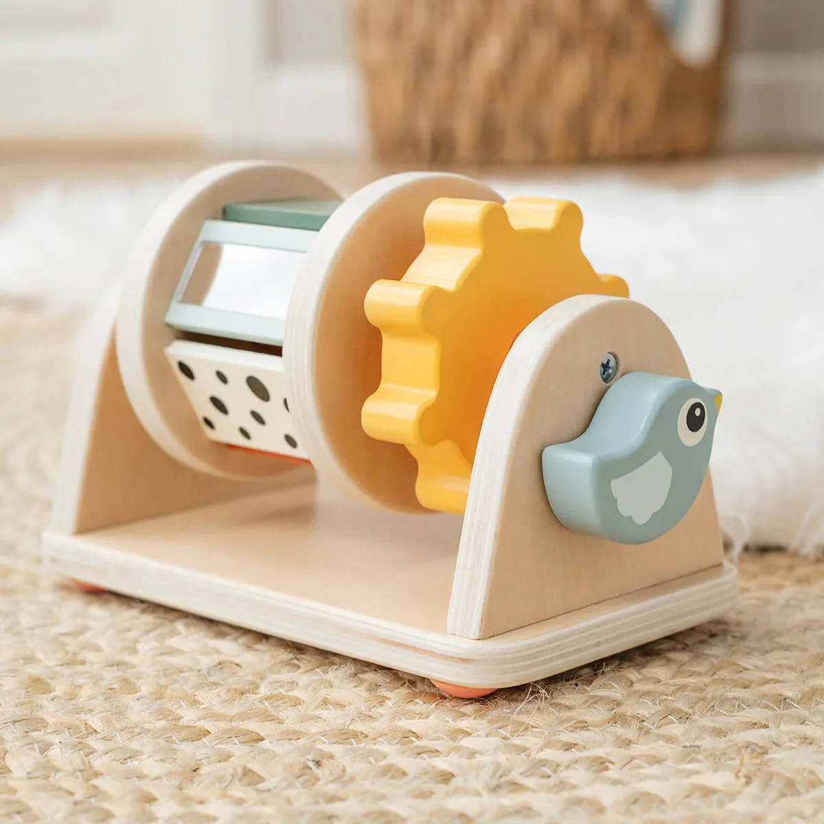 Done By Deer Spinner Activity Toy Birdee Colour Mix - Image 5