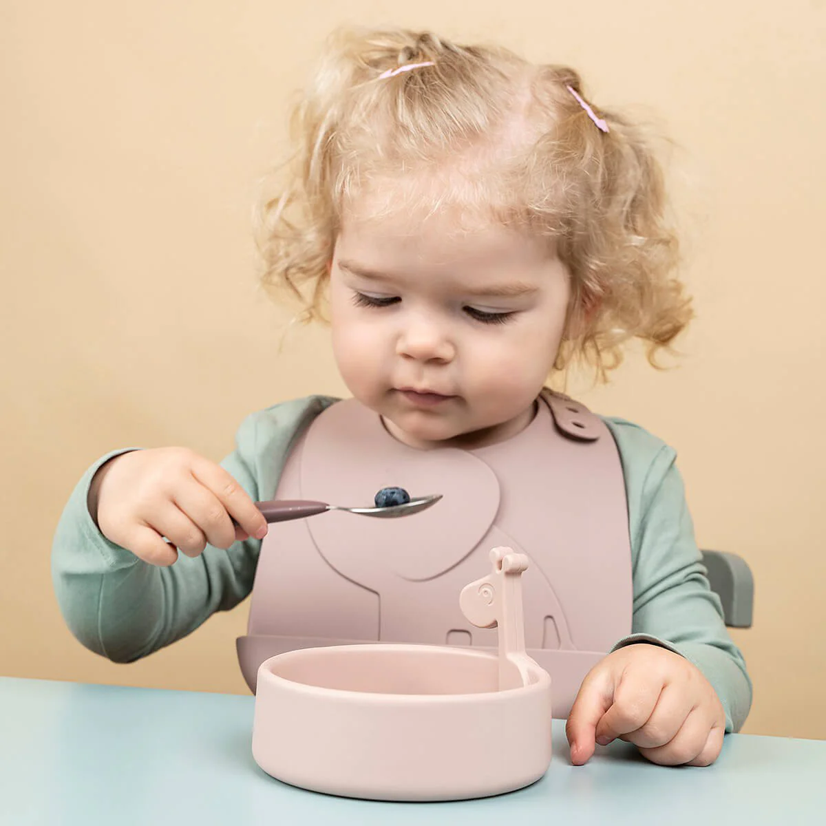 Done by Deer Friends Peekaboo Silicone Dinner Set - Image 11