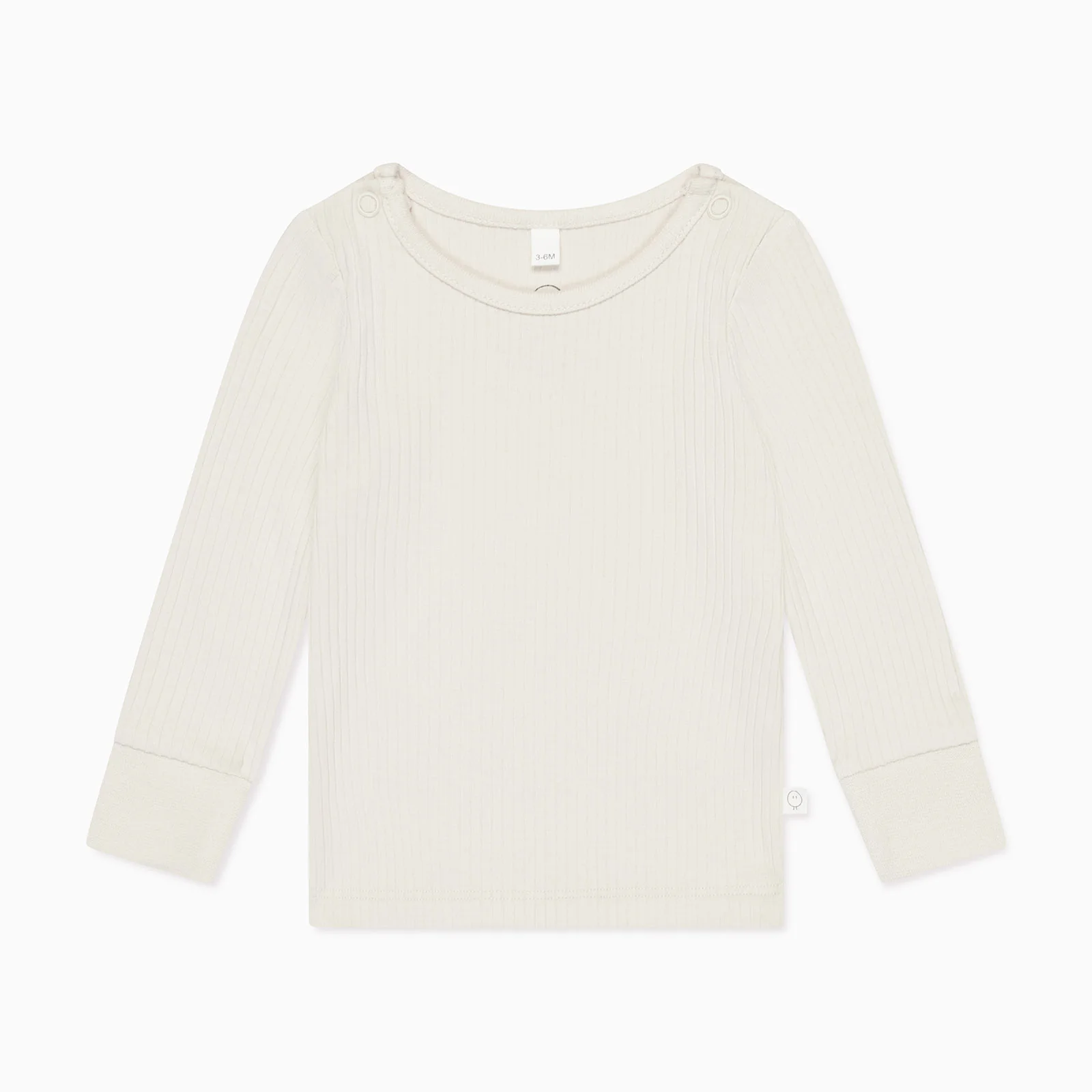 Ecru Ribbed Pyjamas - Image 3