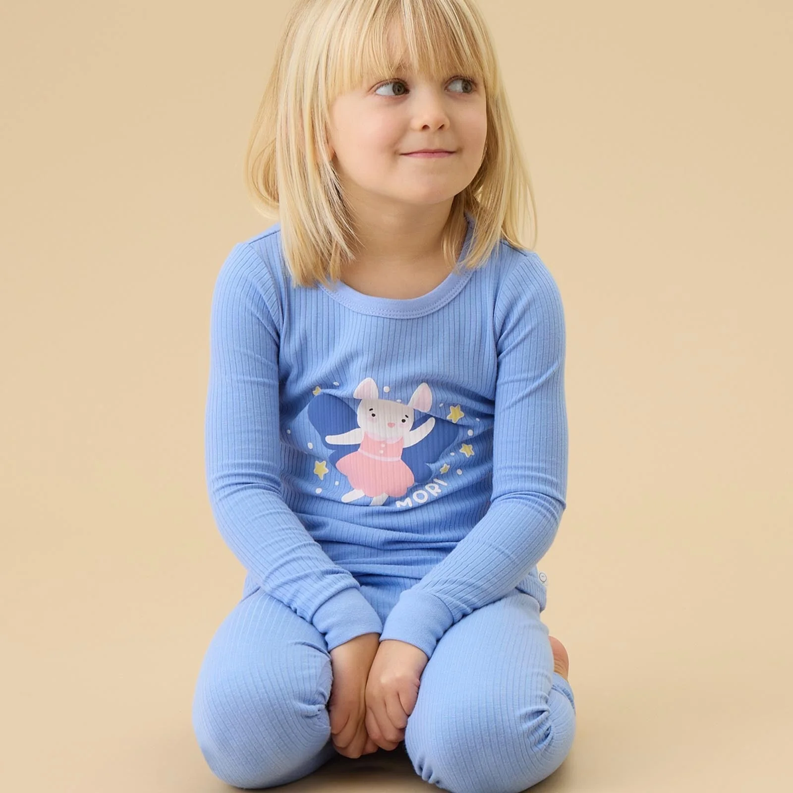Enchanted Bunnies & Fairy Bunny Ribbed Pyjamas 2 Pack - Image 2
