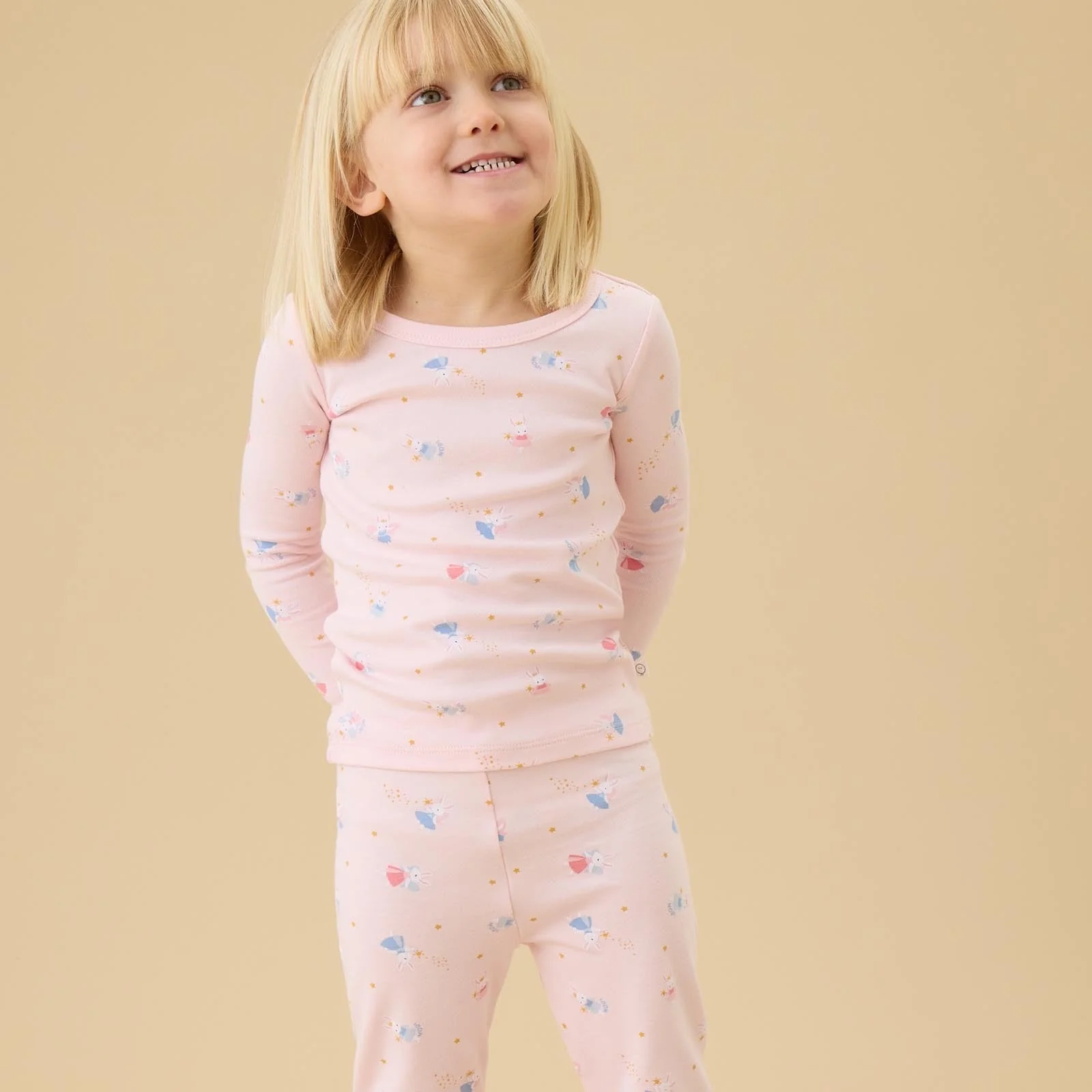 Enchanted Bunnies & Fairy Bunny Ribbed Pyjamas 2 Pack - Image 3