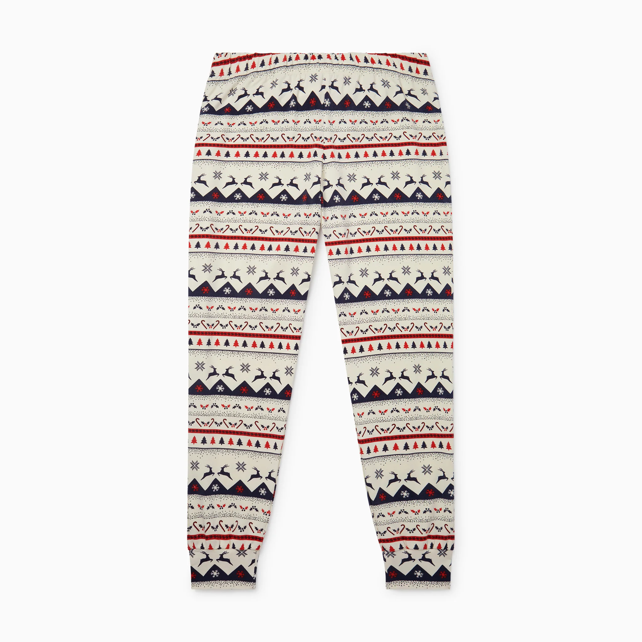 Fair Isle Navy Women's Pyjamas - Image 3