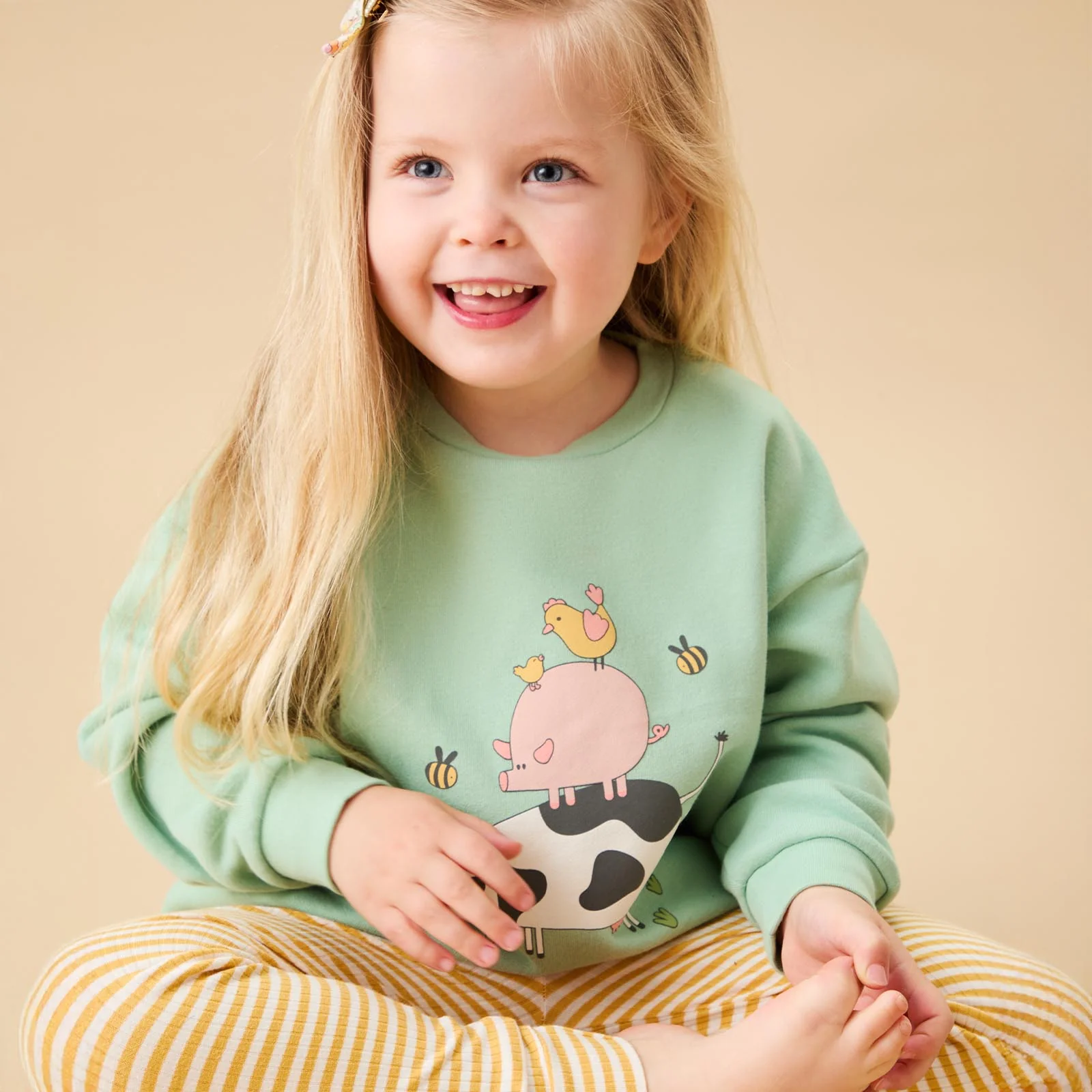 Farmyard Friends Oversized Sweatshirt