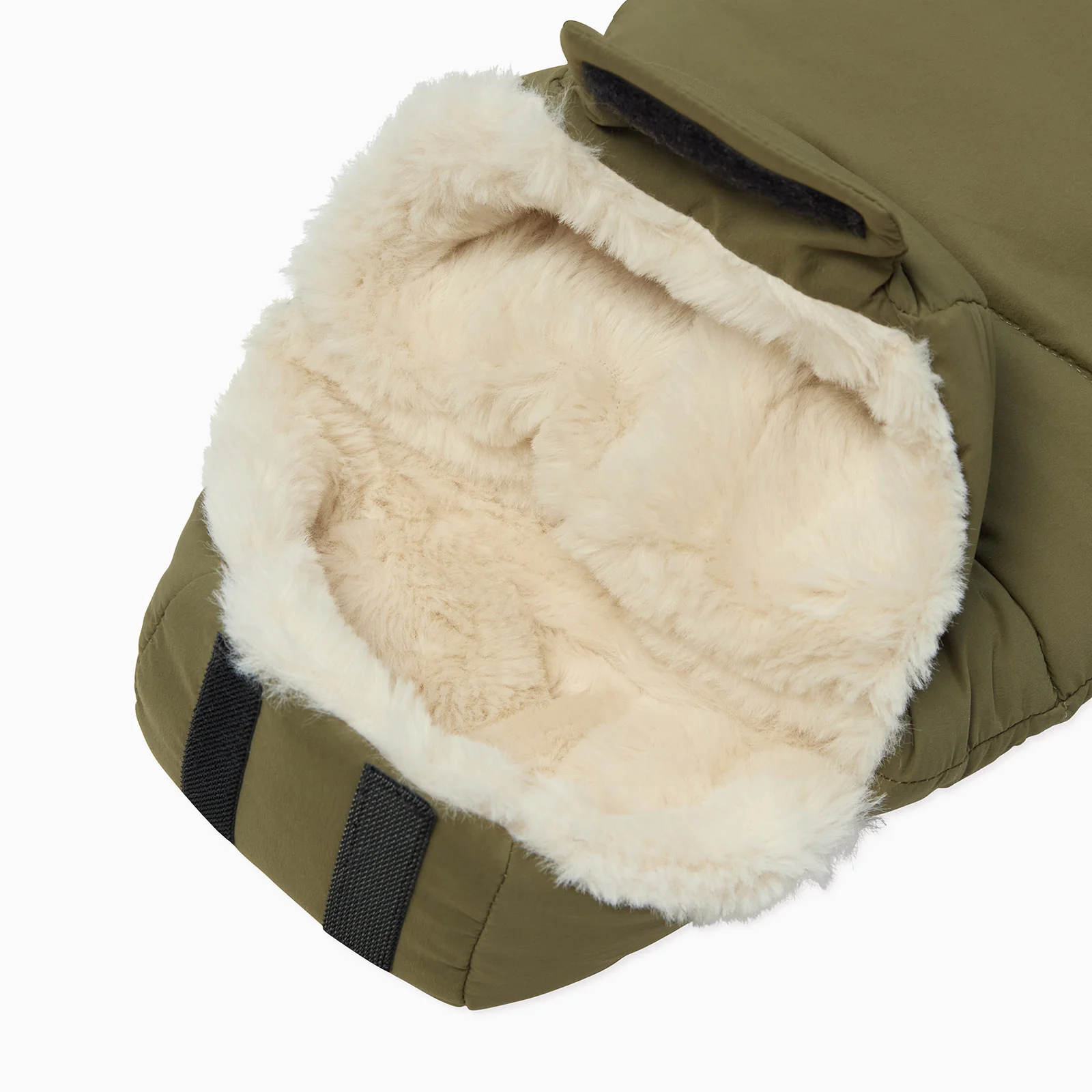 Faux Fur Lined Buggy Mittens - Image 7