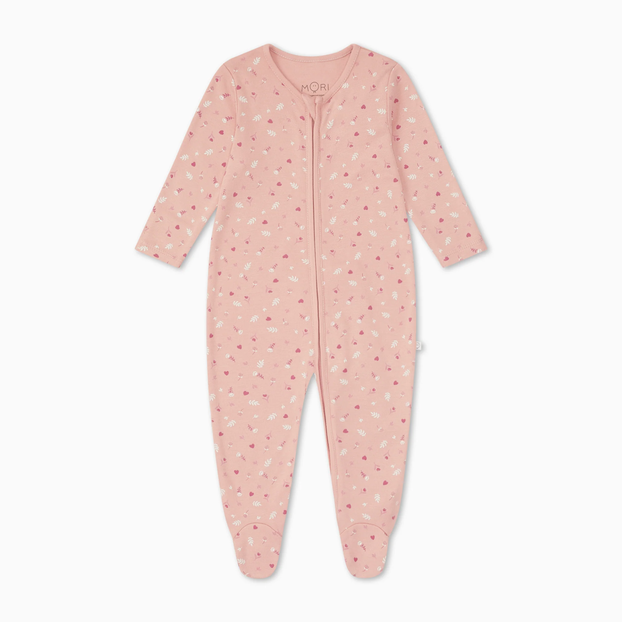 Floral Clever Zip Sleepsuit