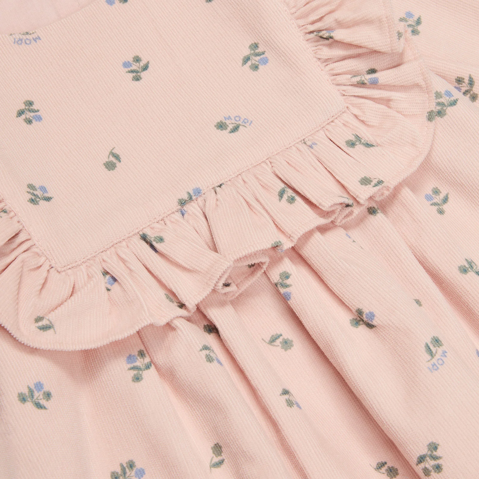 Floral Corduroy Dress - Image 6