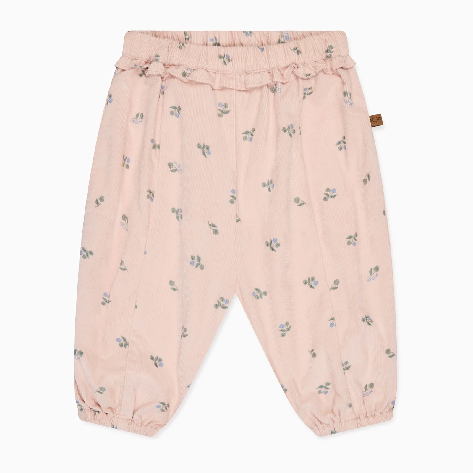 Floral Corduroy Trousers - Image 2