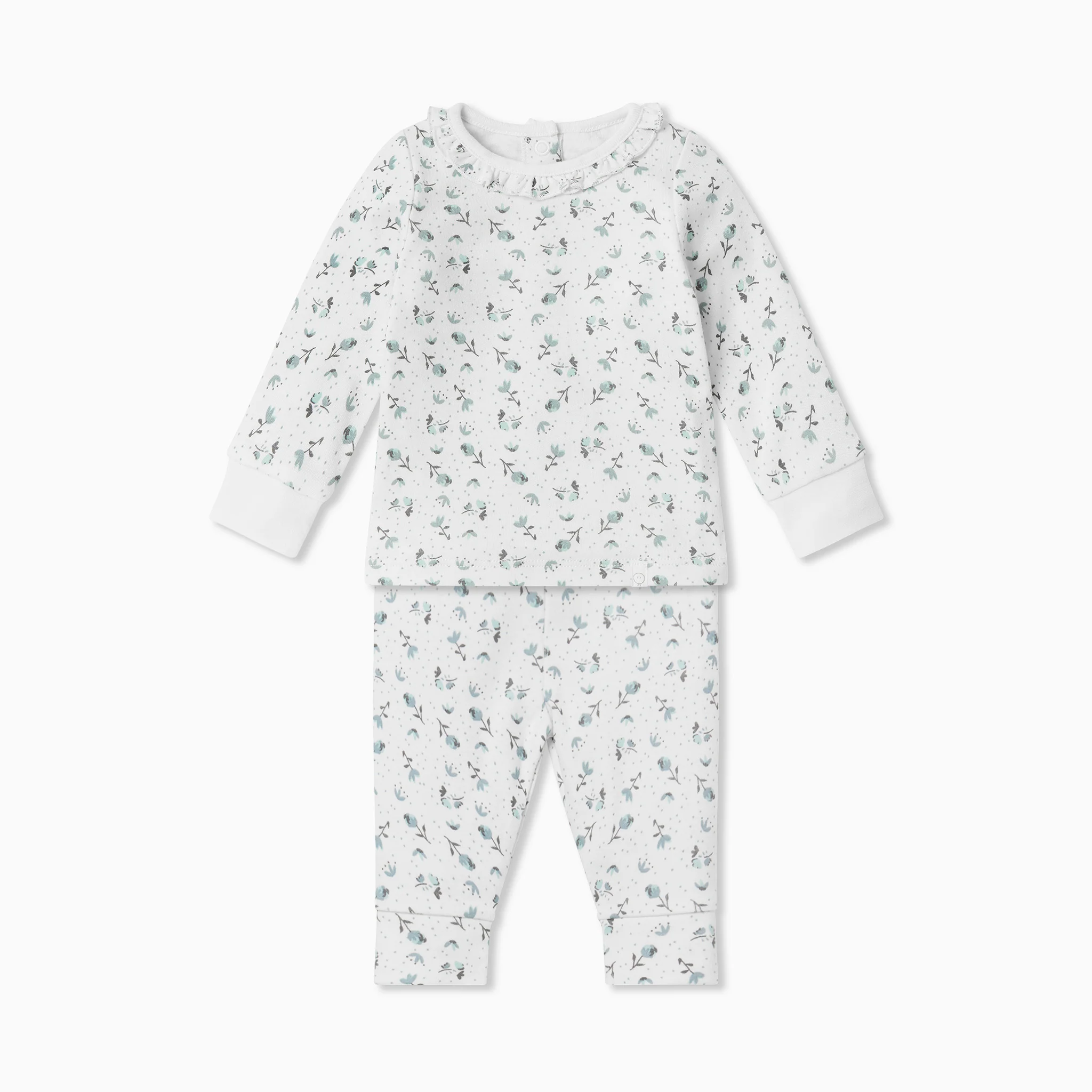 Floral Frilled Pyjamas