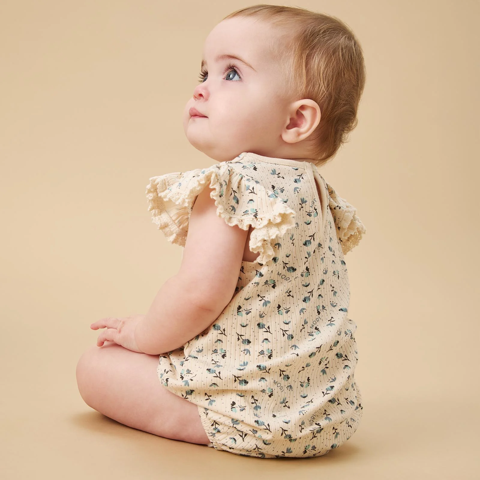 Floral Frilled Ribbed Bloomer - Image 3