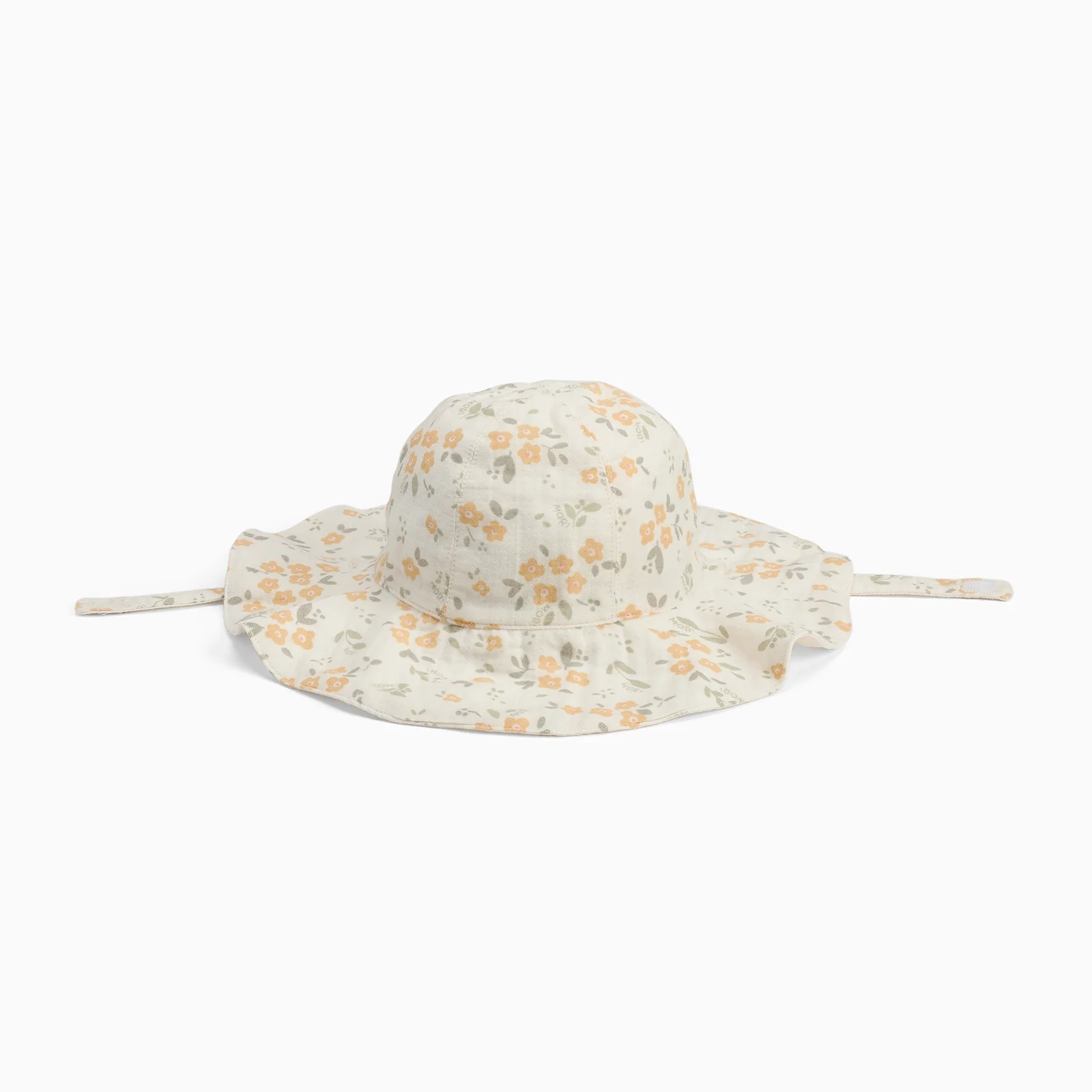 Floral Muslin Floppy Hat - Image 2
