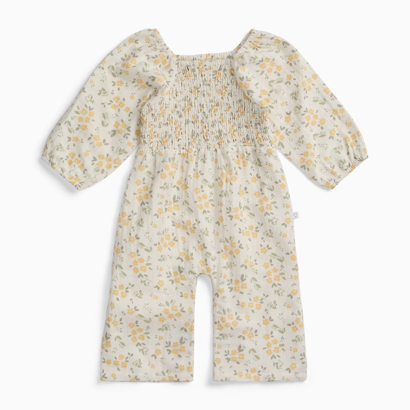 Floral Muslin Smocked Jumpsuit - Image 2